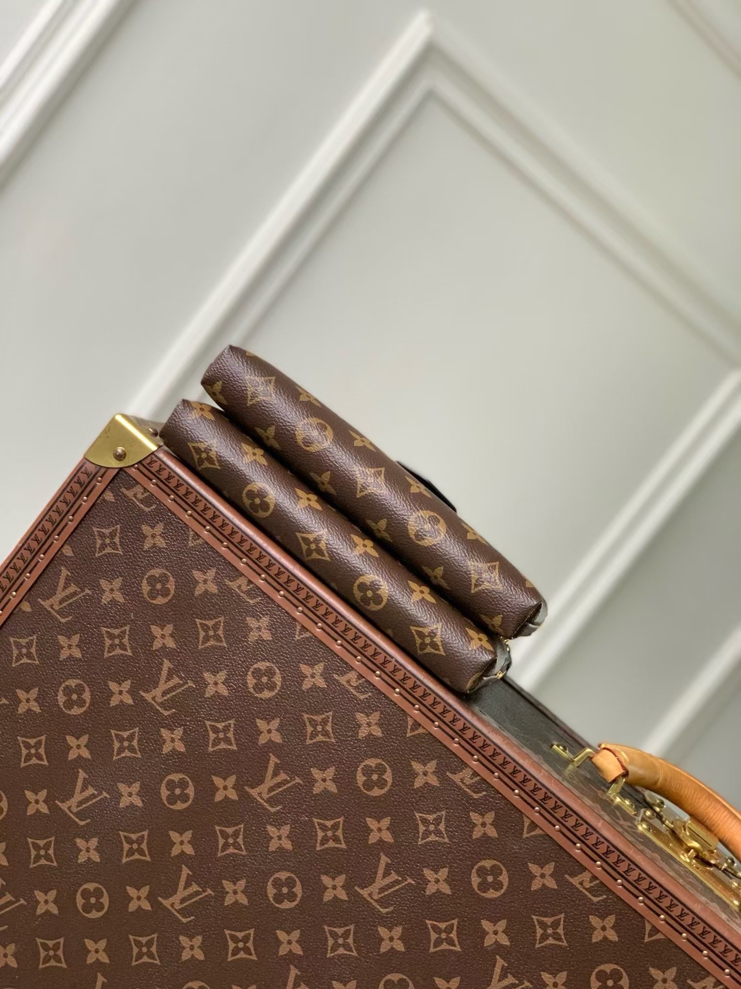 Alma Monogram Canvas Handbag - Image 7