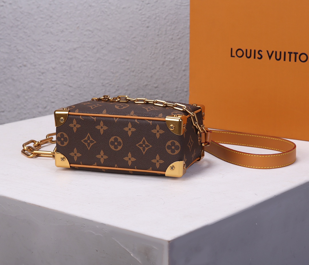 Louis Vuitton Monogram Mini Soft Trunk Shoulder Bag M68906 - Image 7