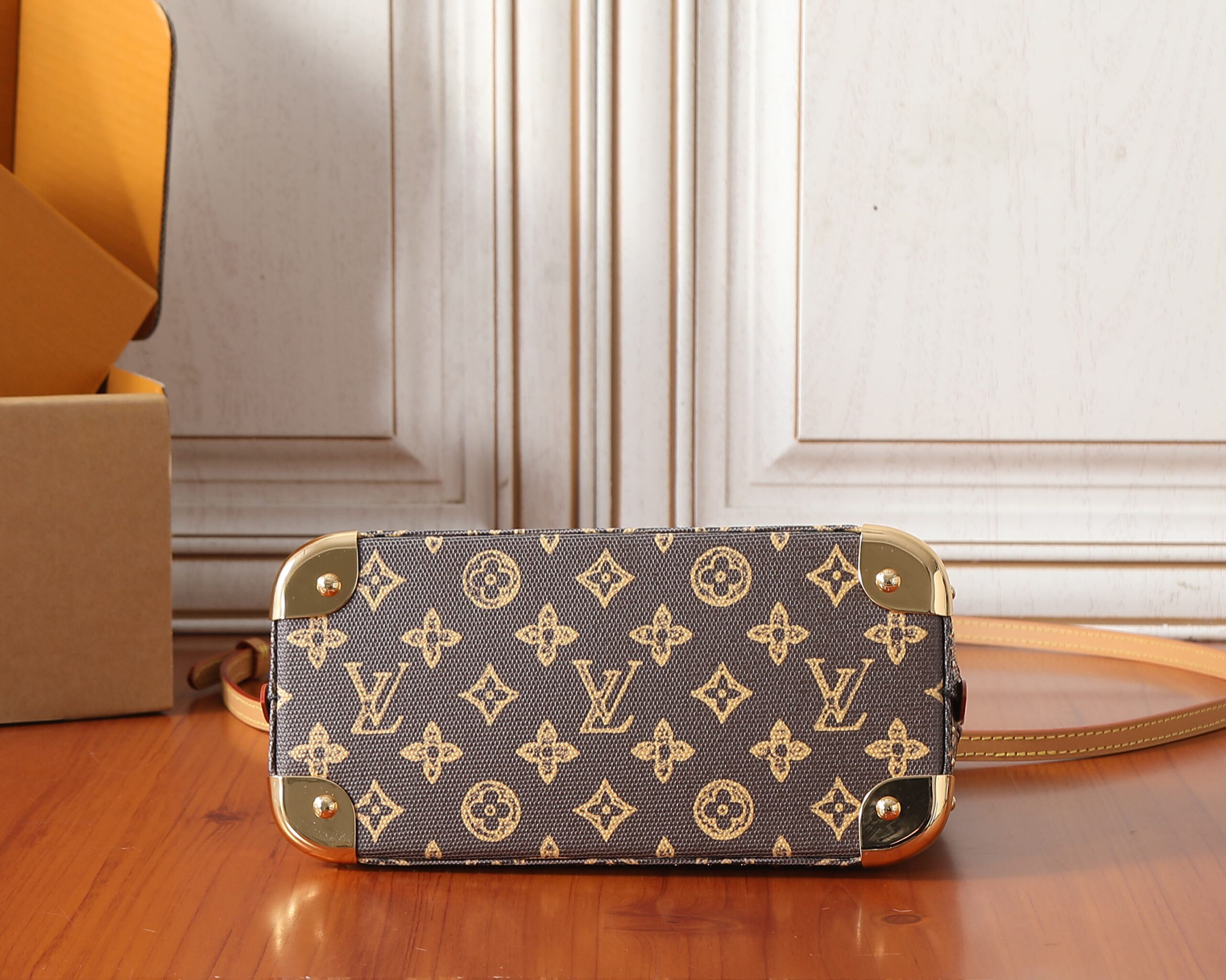 Louis Vuitton Alma Trunk BB Handbag in Monogram Origine - Image 7