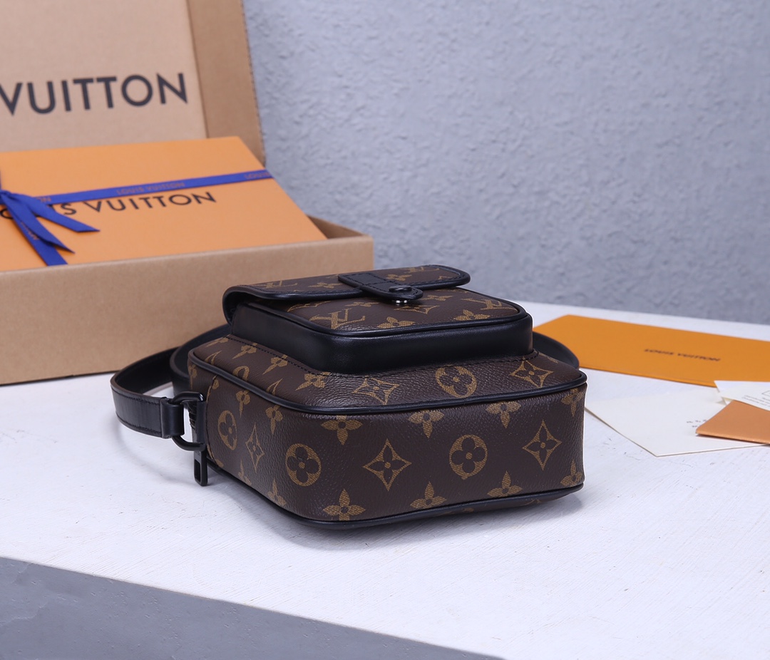 Christopher Mini Backpack in Monogram Macassar Canvas - Image 7