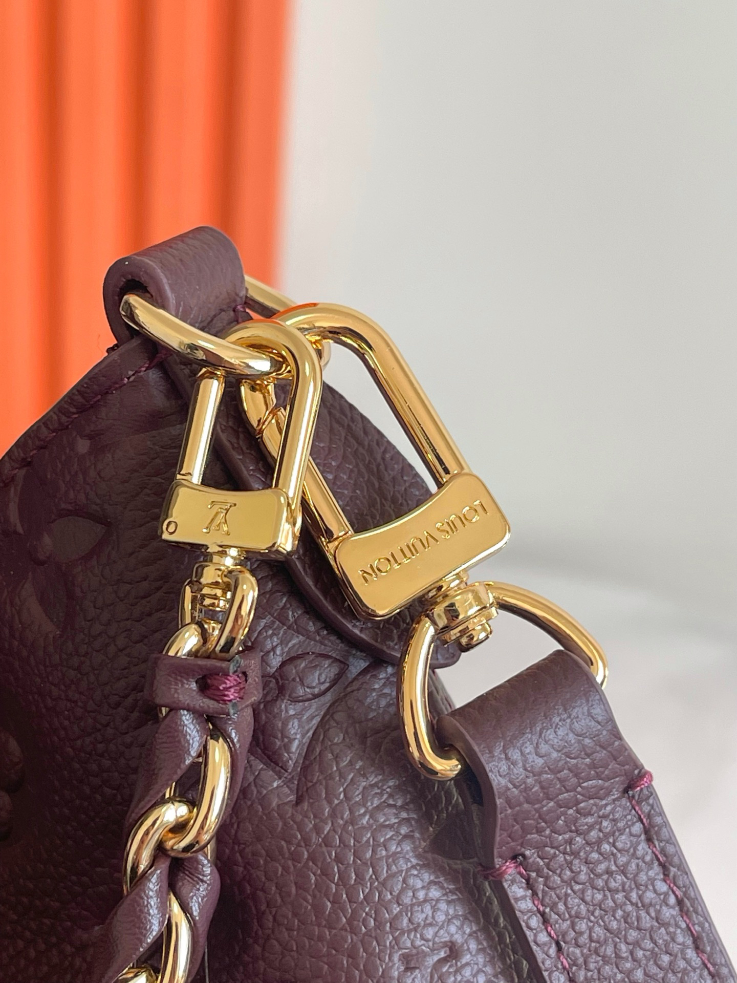 Boulogne Monogram Empreinte Leather Crossbody Bag - Image 7