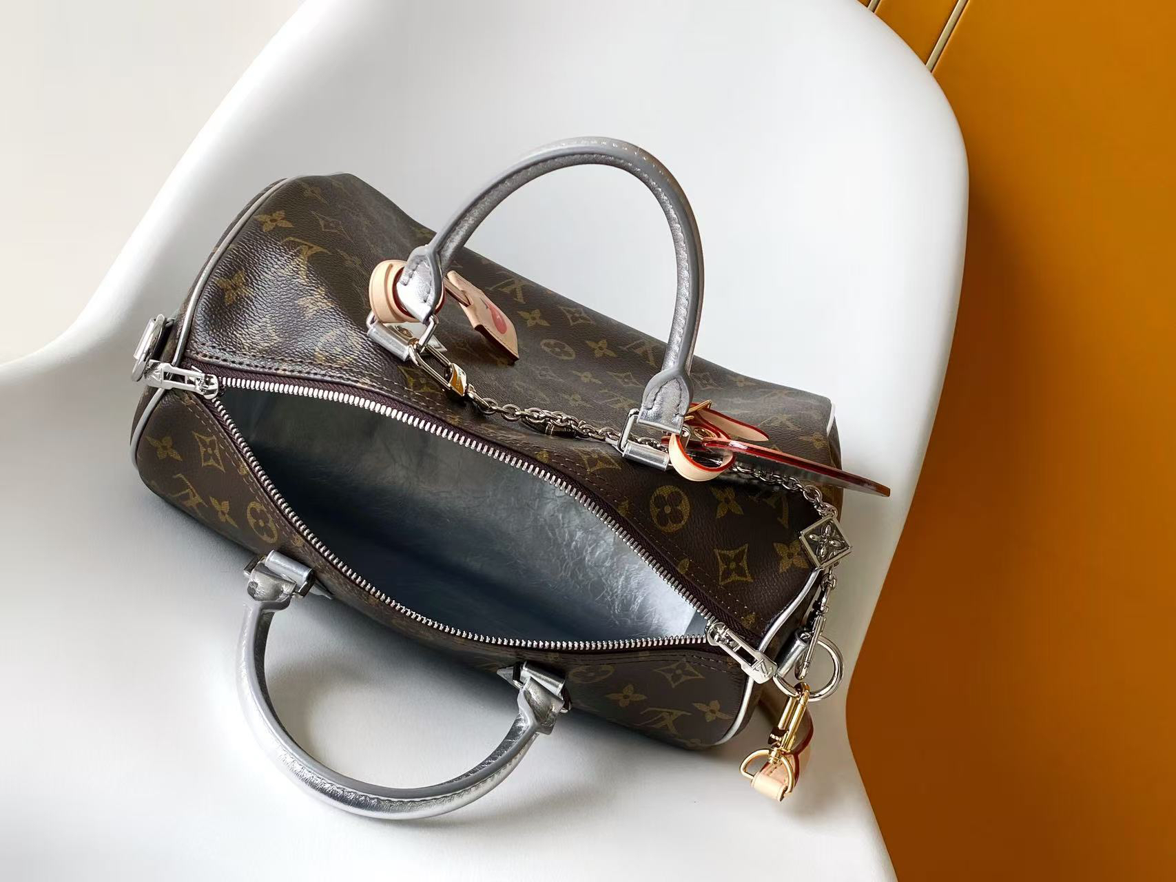 Louis Vuitton Speedy Soft 30 Boho Monogram Handbag - Image 7