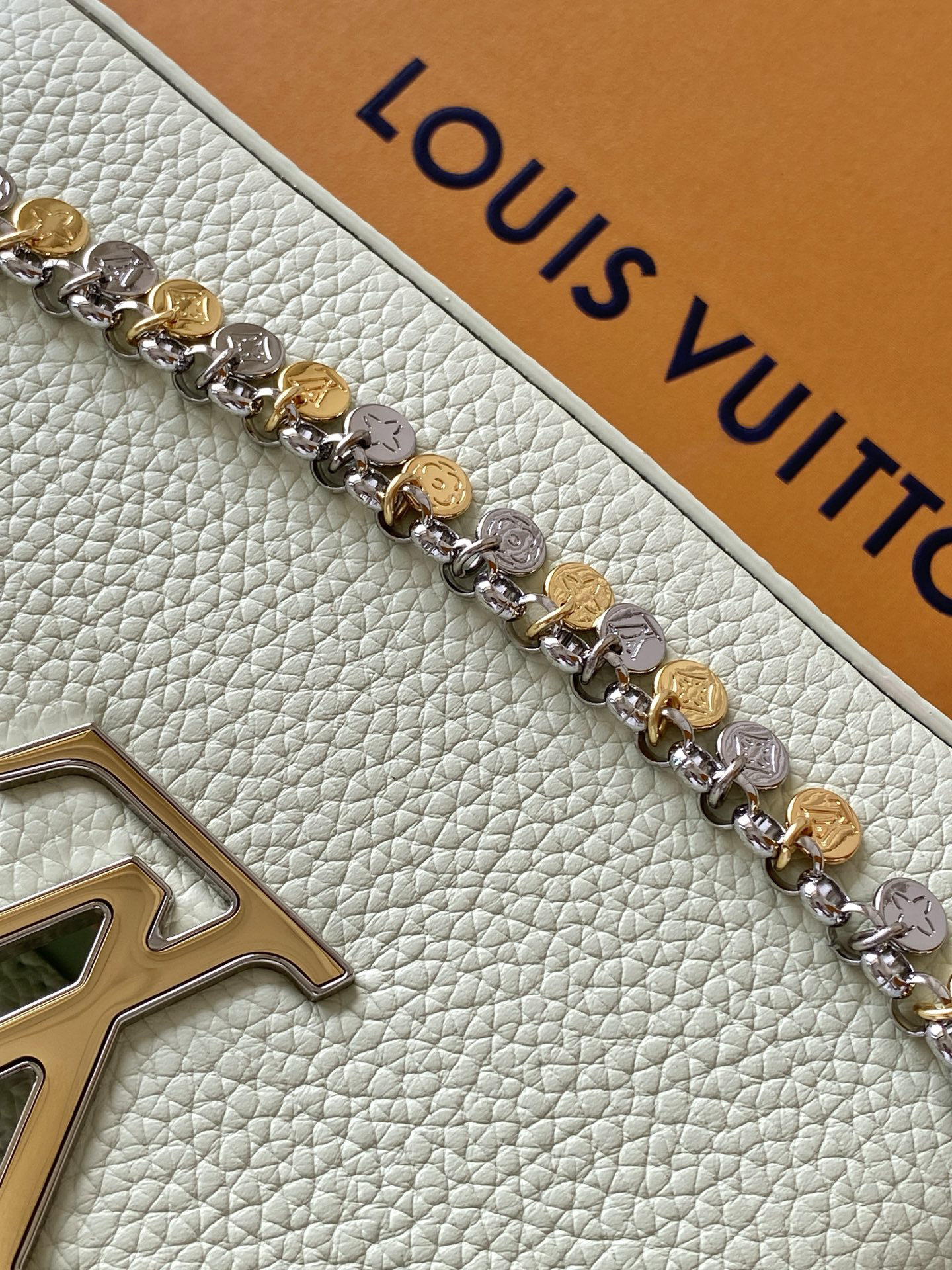 Louis Vuitton Capucines Mini Handbag from the LV Confetti Collection - Image 7