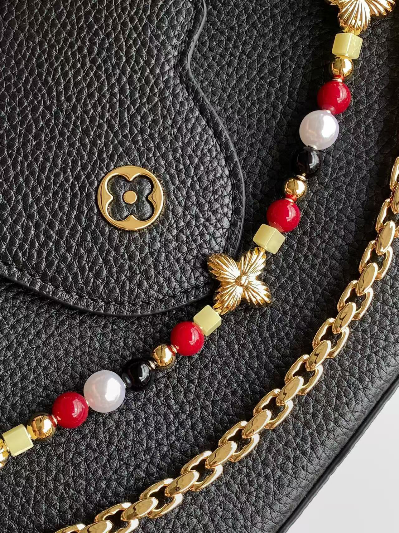 Louis Vuitton Capucines East West Mini Handbag - Image 7