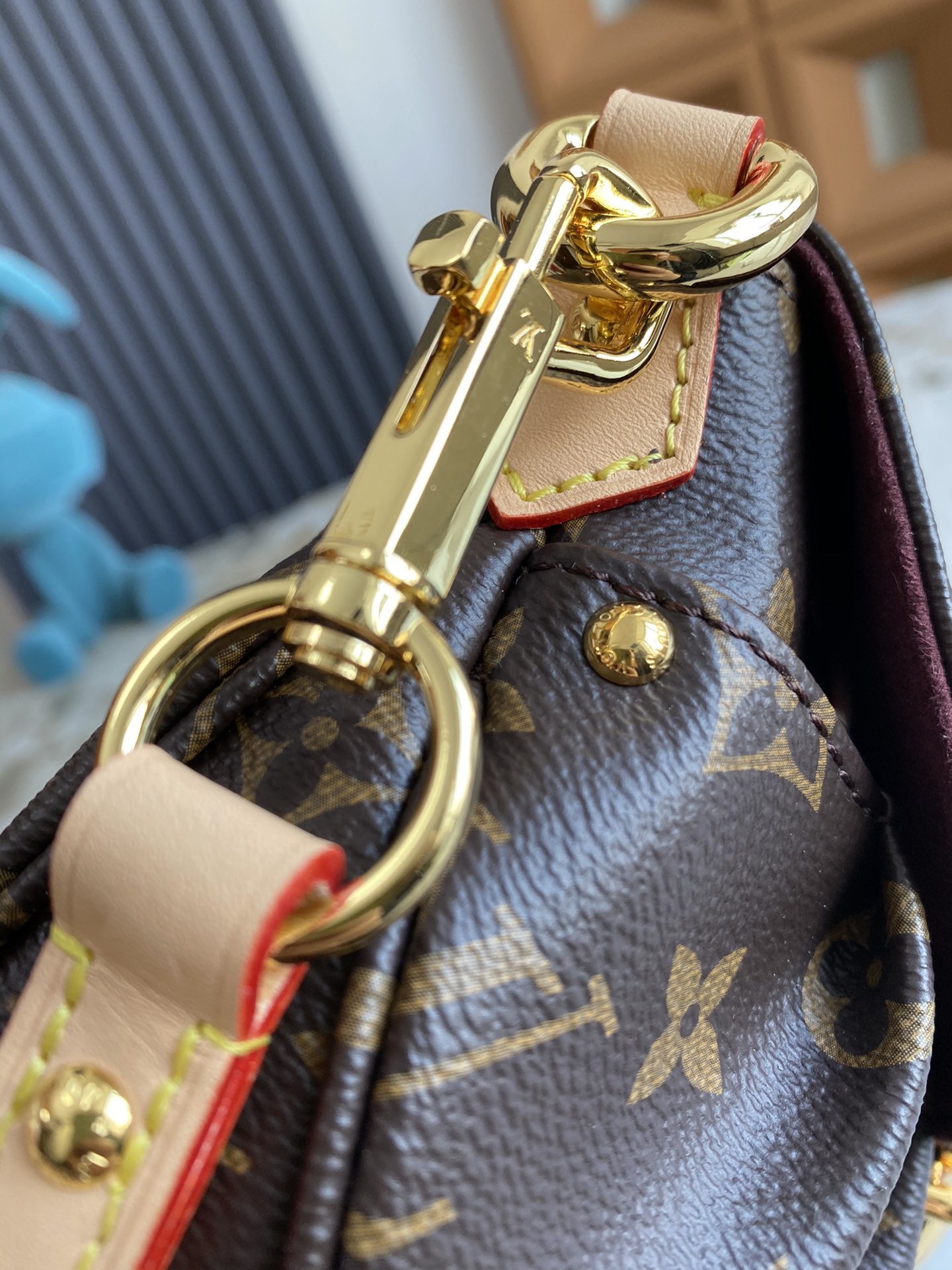 Sunset Monogram Canvas Handbag - Image 7