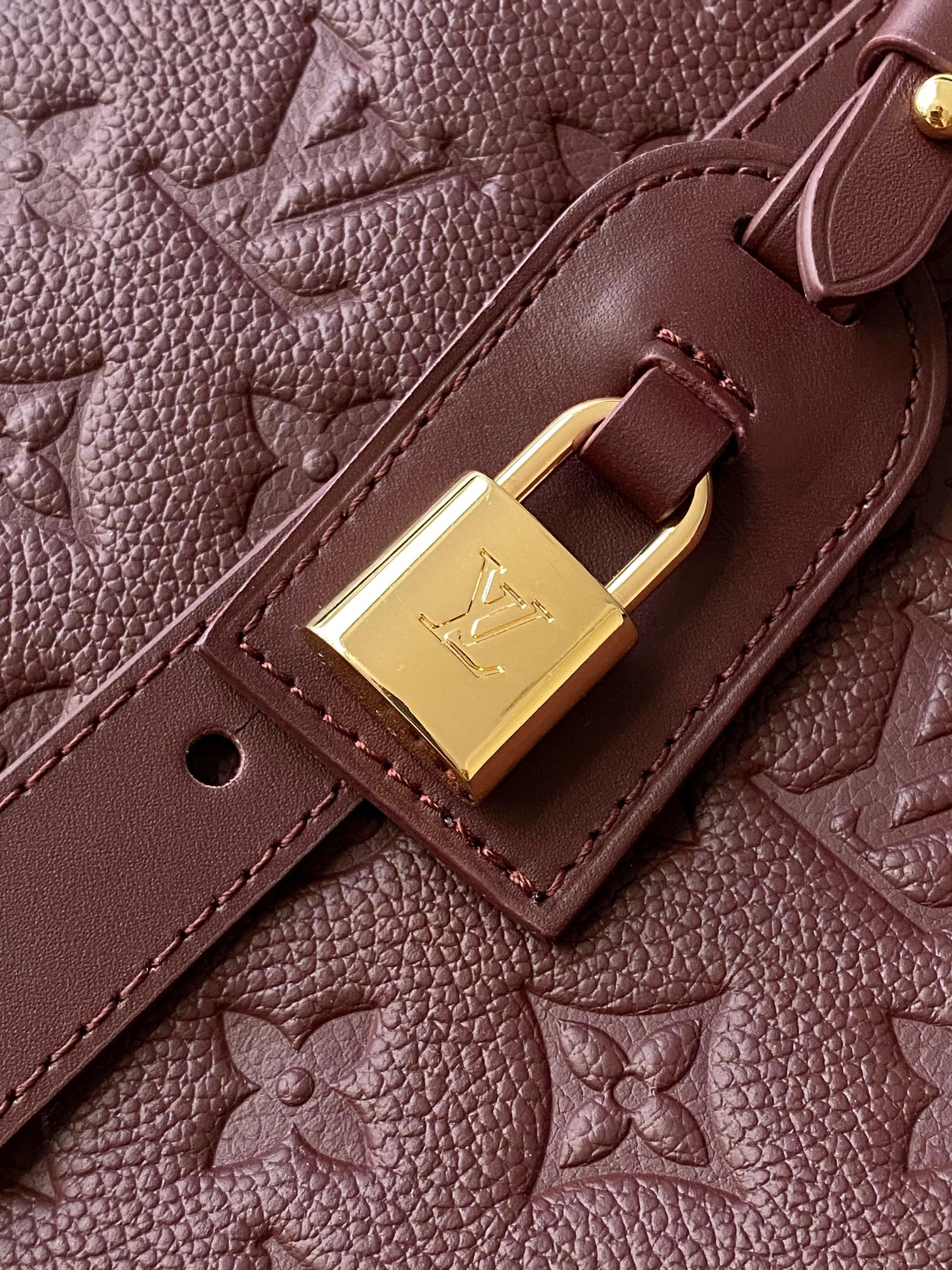 Louis Vuitton All In One MM Monogram Empreinte Leather Bag - Image 7