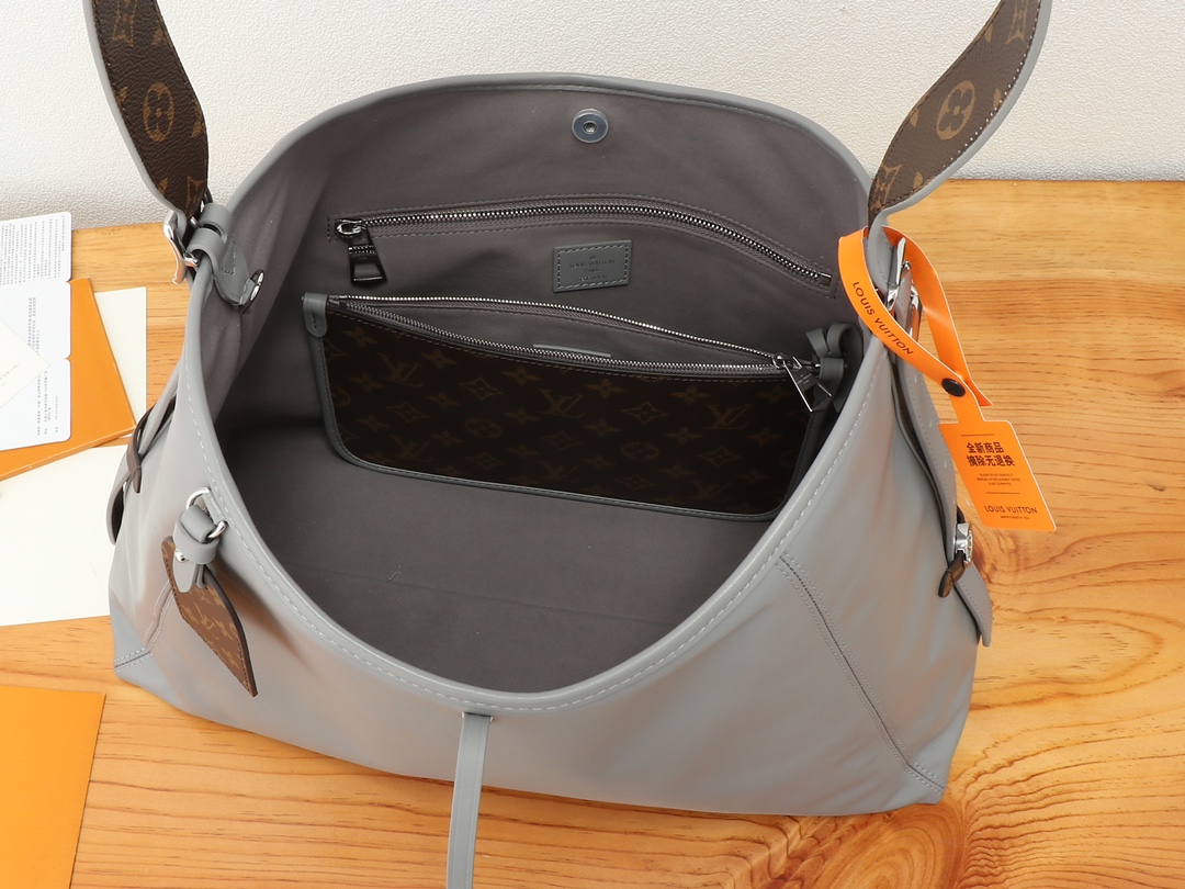 Louis Vuitton CarryAll Dark Medium Tote Bag - Image 7