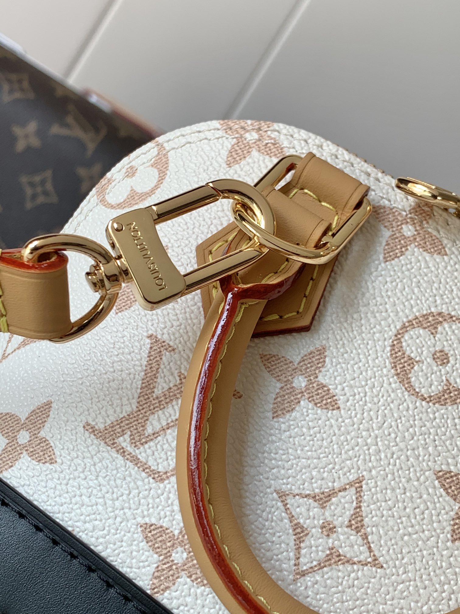 Louis Vuitton Nano Alma Monogram Mini Shell Bag - Image 7