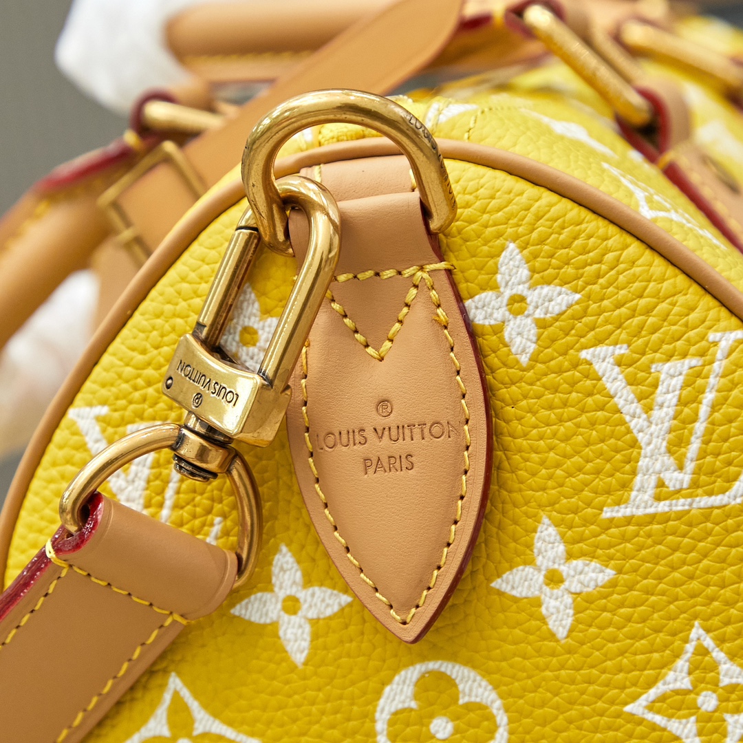 Louis Vuitton Speedy P9 Bandouliere 25 Monogram Leather Handbag - Image 7
