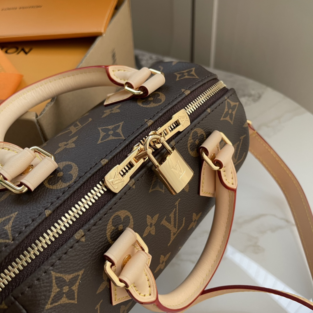 Louis Vuitton Speedy Bandouliere 20 Leather Shoulder Bag - Image 7