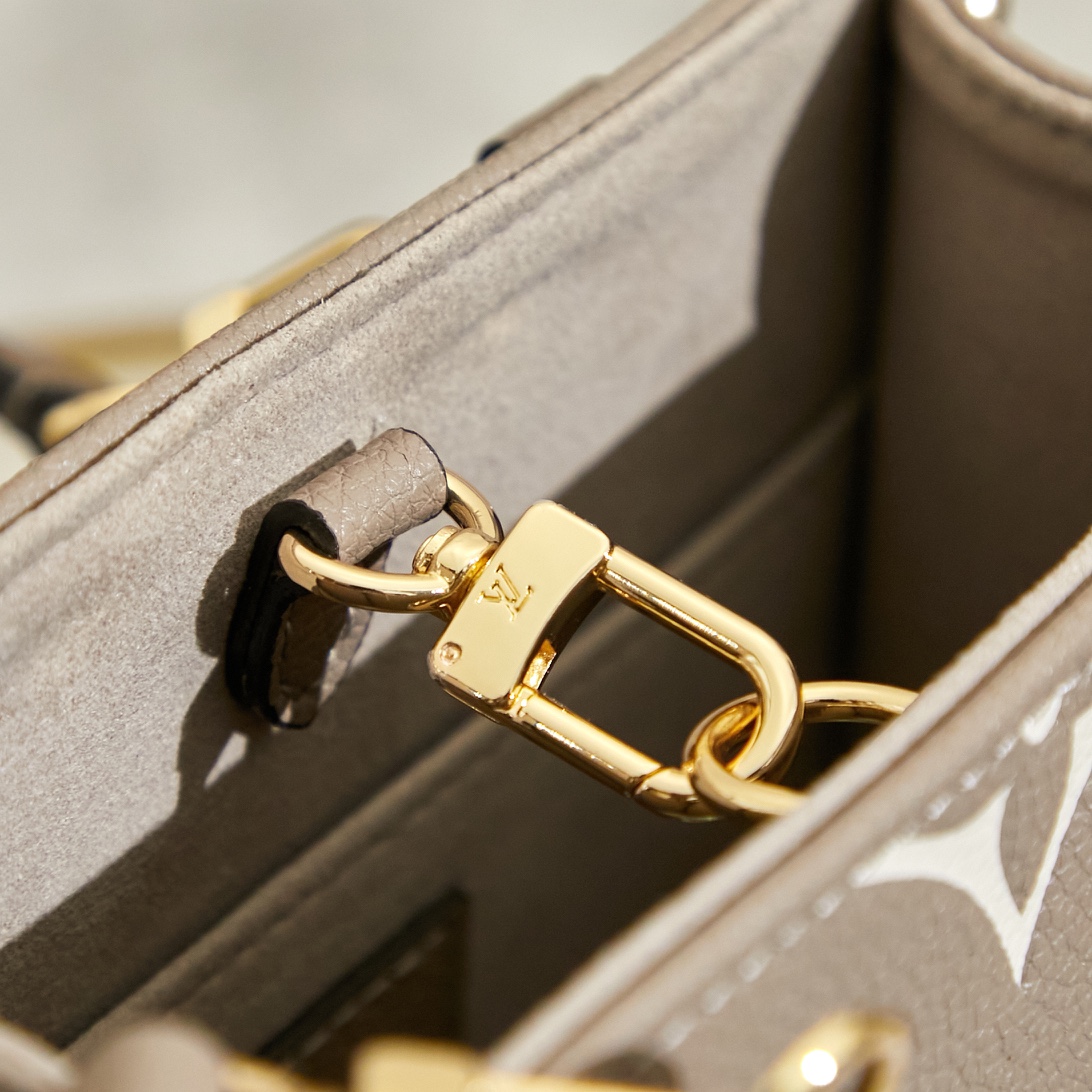 Louis Vuitton OnTheGo BB Tote Bag in Monogram Empreinte Leather - Image 7