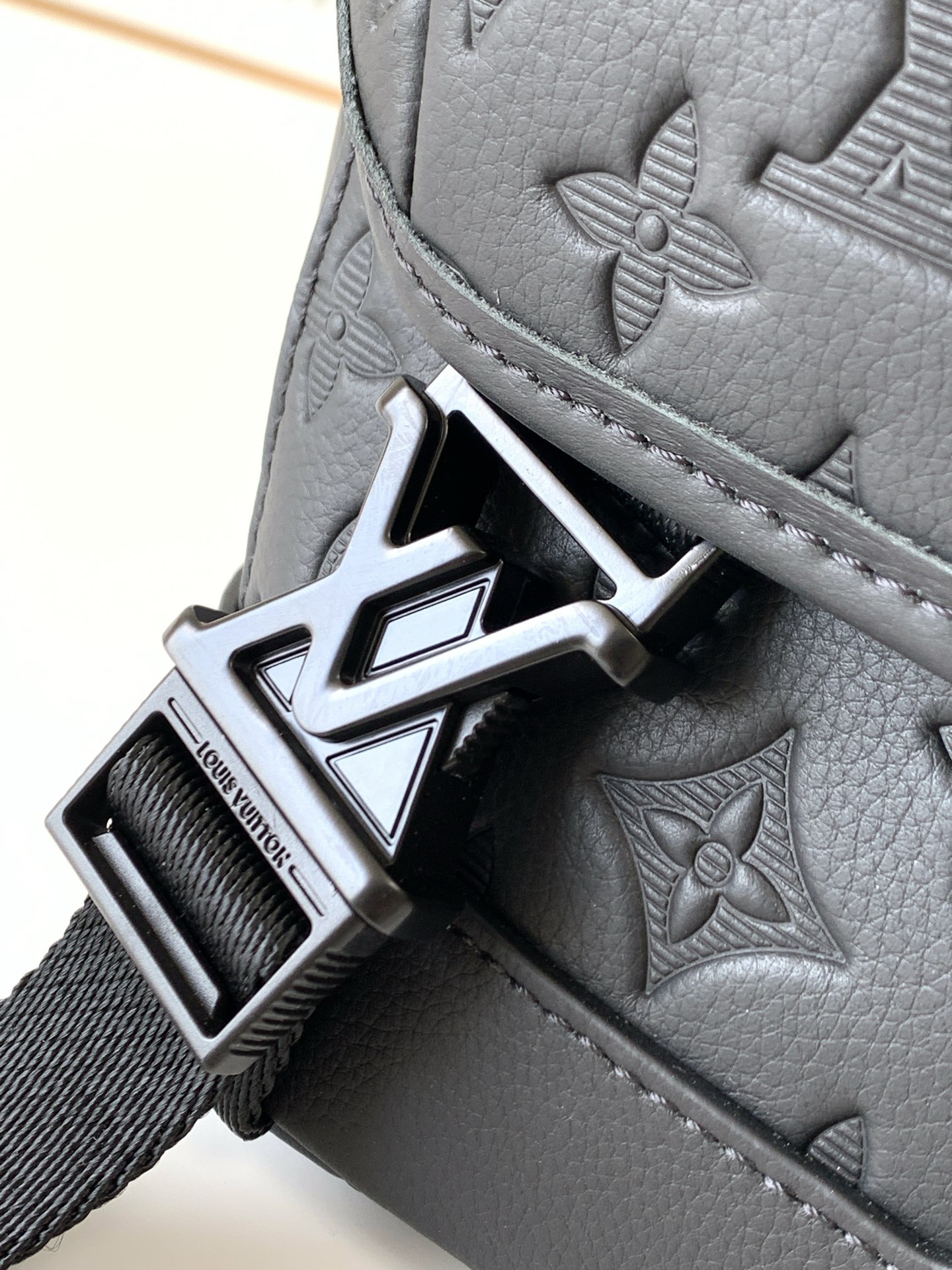 Louis Vuitton Voyager Small Messenger Bag in Monogram Shadow Cowhide Leather - Image 7