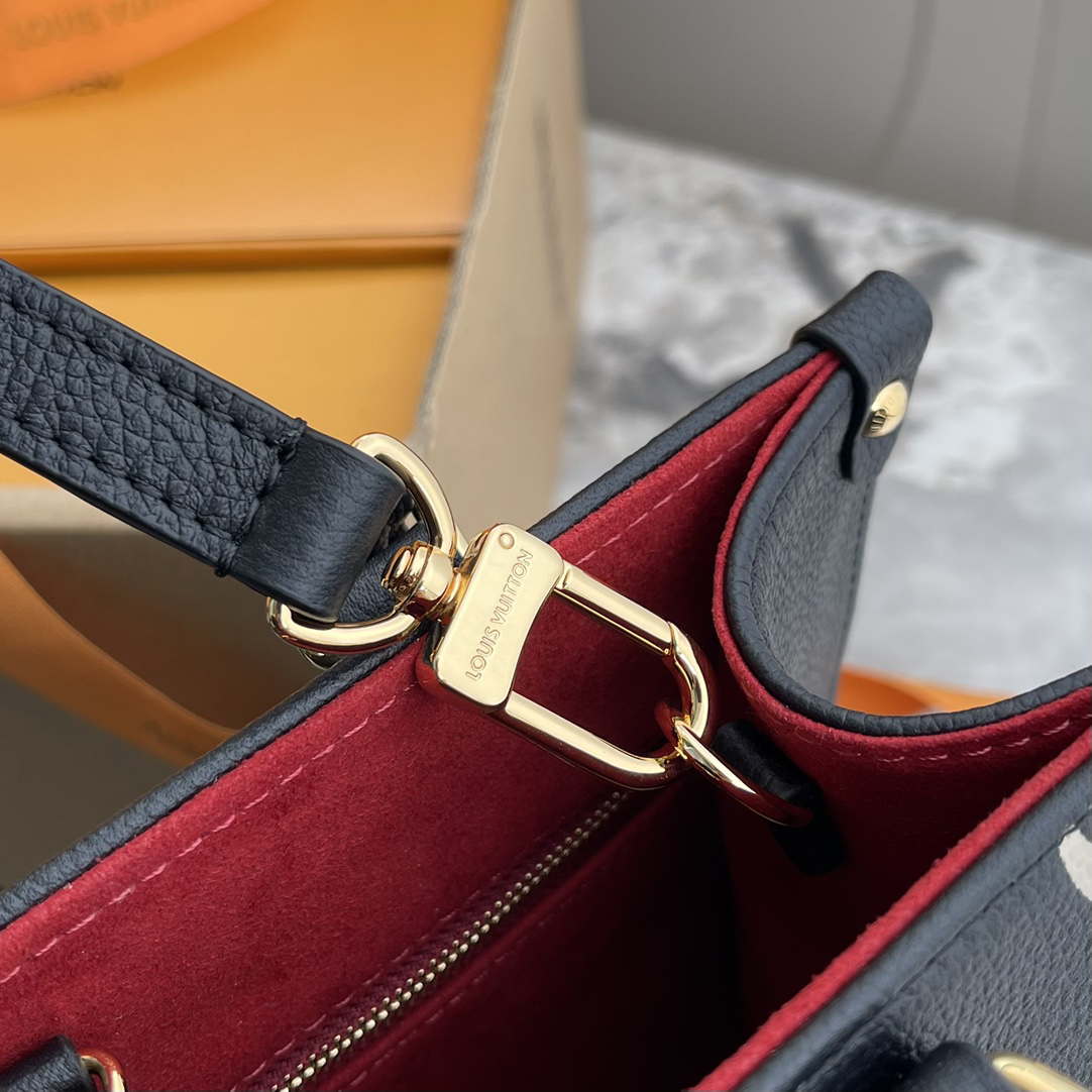 Louis Vuitton Onthego PM Tote Bag in Monogram Empreinte Leather - Image 7