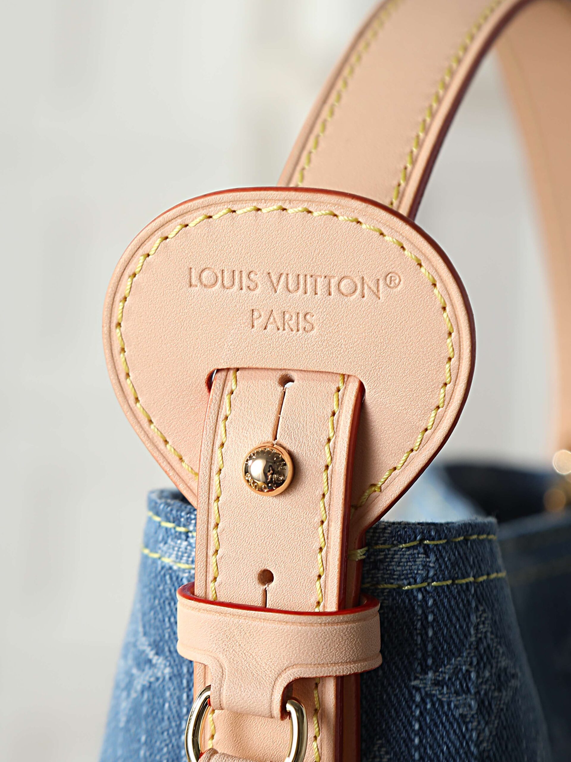 Louis Vuitton All In BB Denim Bucket Bag M28107 - Image 7