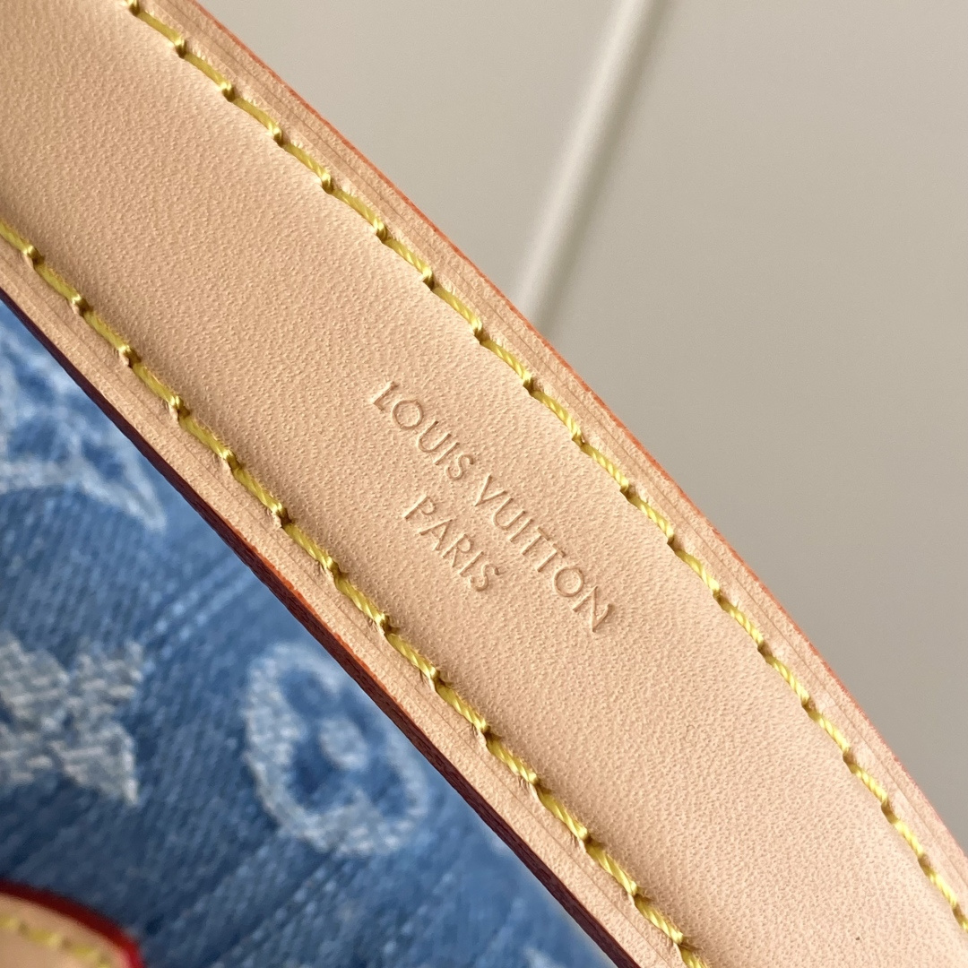 Louis Vuitton Nano Diane Denim Crossbody Bag - Image 7