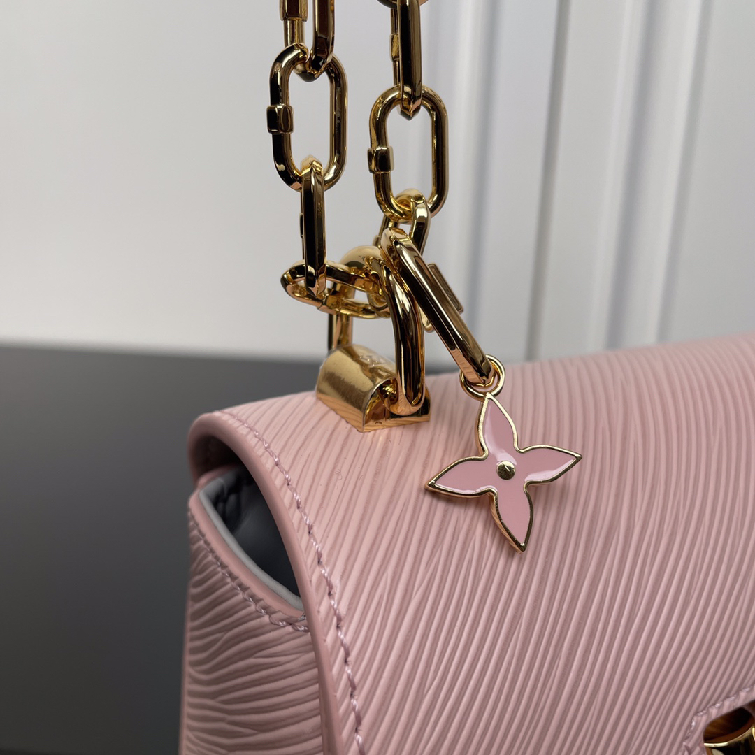 Louis Vuitton Twist Small Epi Leather Crossbody Bag - Image 7