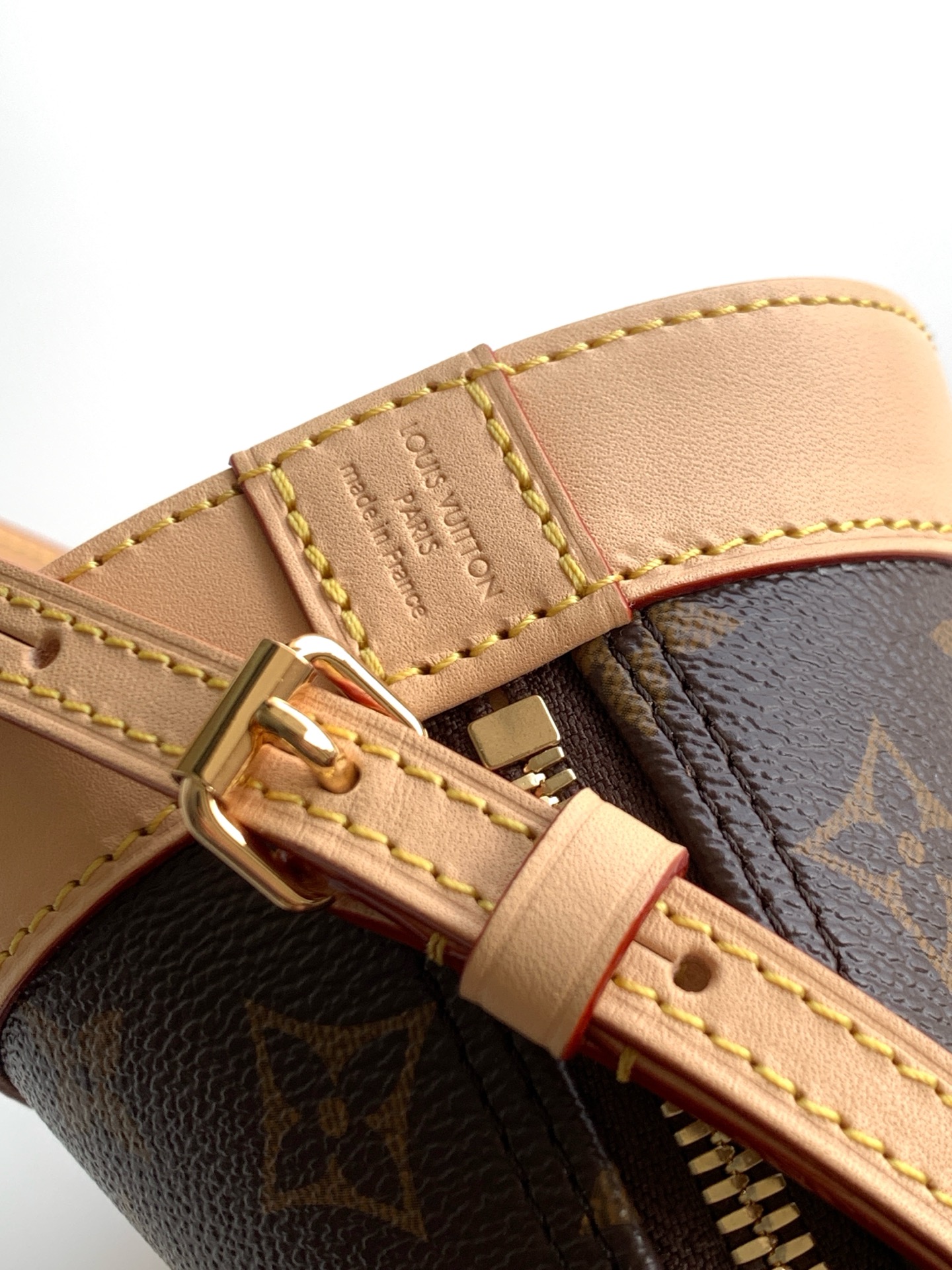 Louis Vuitton Alma BB Damier Ebene Canvas Handbag - Image 7