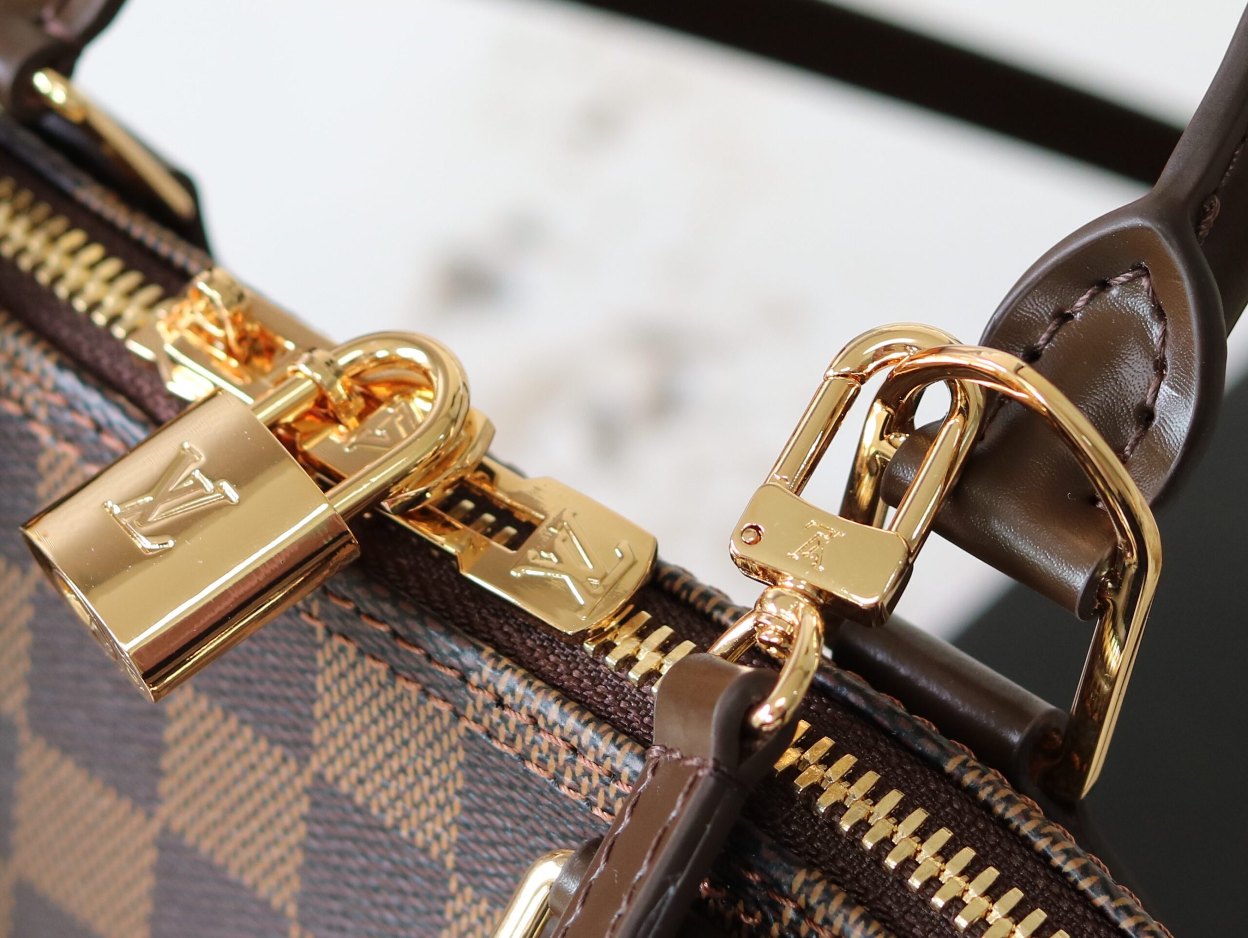 Alma BB Handbag in Damier Ebene Canvas - Image 7