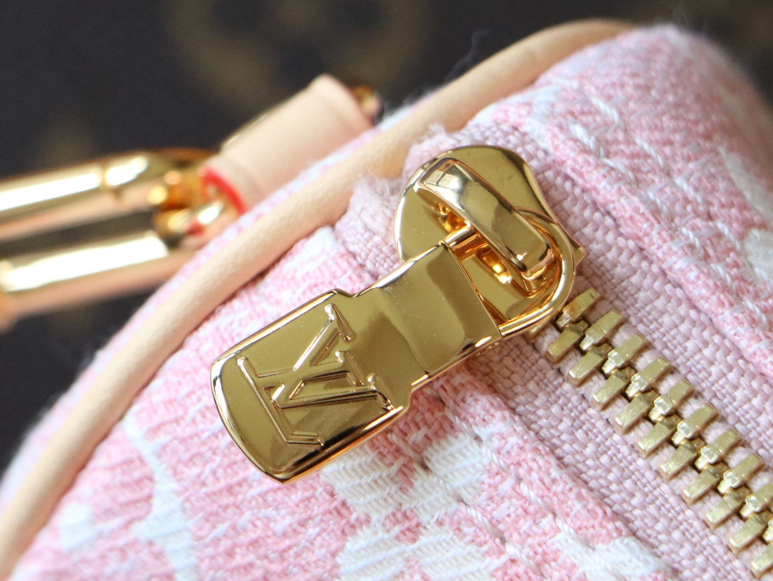 Louis Vuitton Nano Speedy Monogram Denim Handbag - Image 7