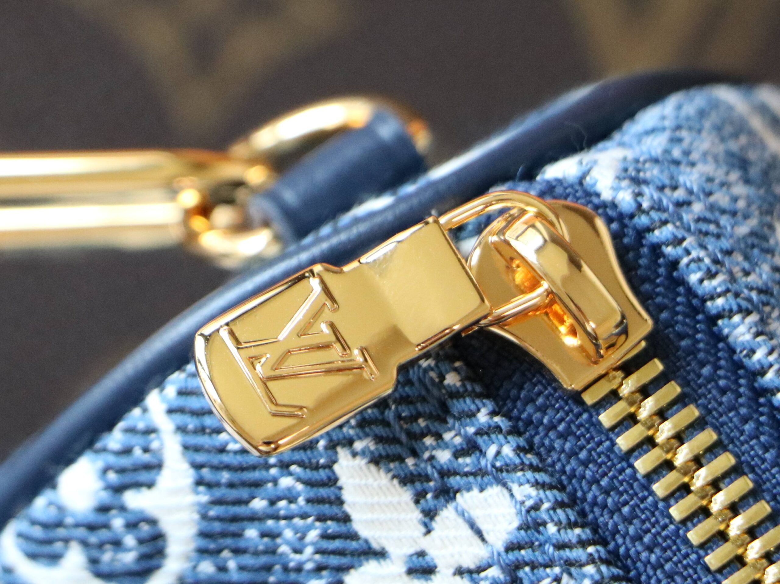 Nano Speedy Monogram Denim Crossbody Bag - Image 7