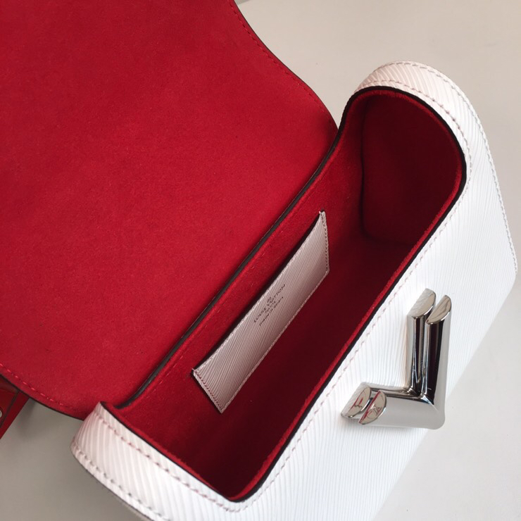 Louis Vuitton Twist MM Handbag M52504 in White - Image 7