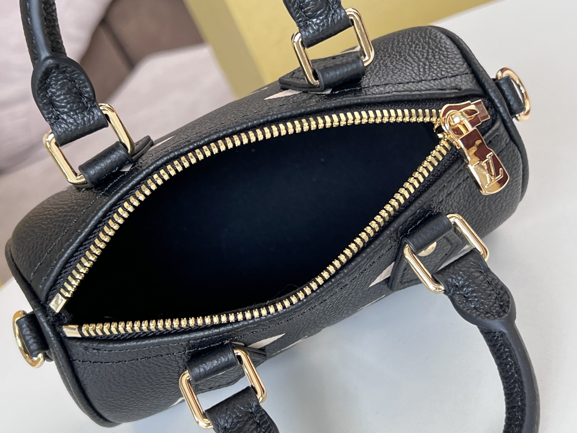 Louis Vuitton Nano Speedy Monogram Canvas Crossbody Bag - Image 7