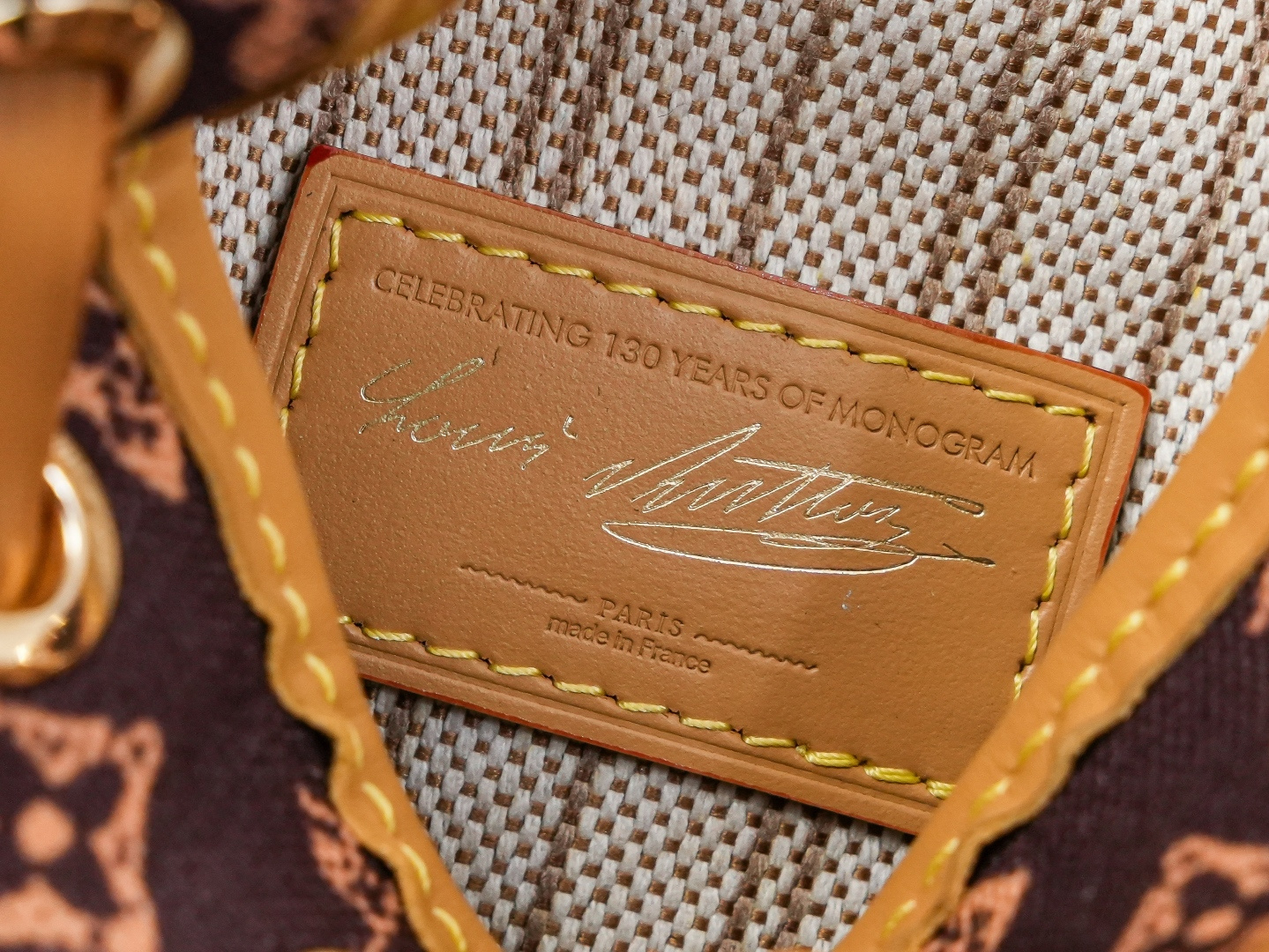 Louis Vuitton Nano Noé Monogram Canvas Handbag - Image 7