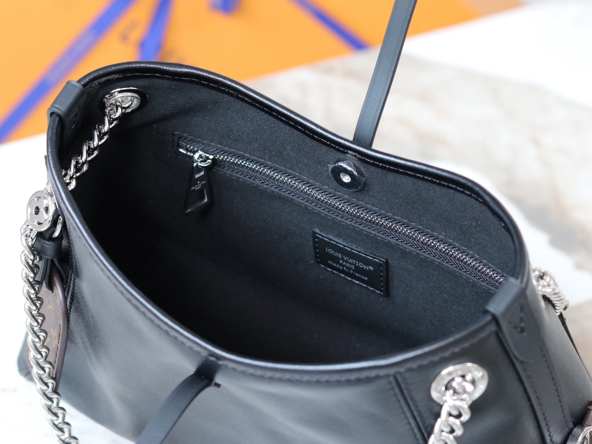 Monogram Leather Carryall BB Crossbody Bag - Image 7