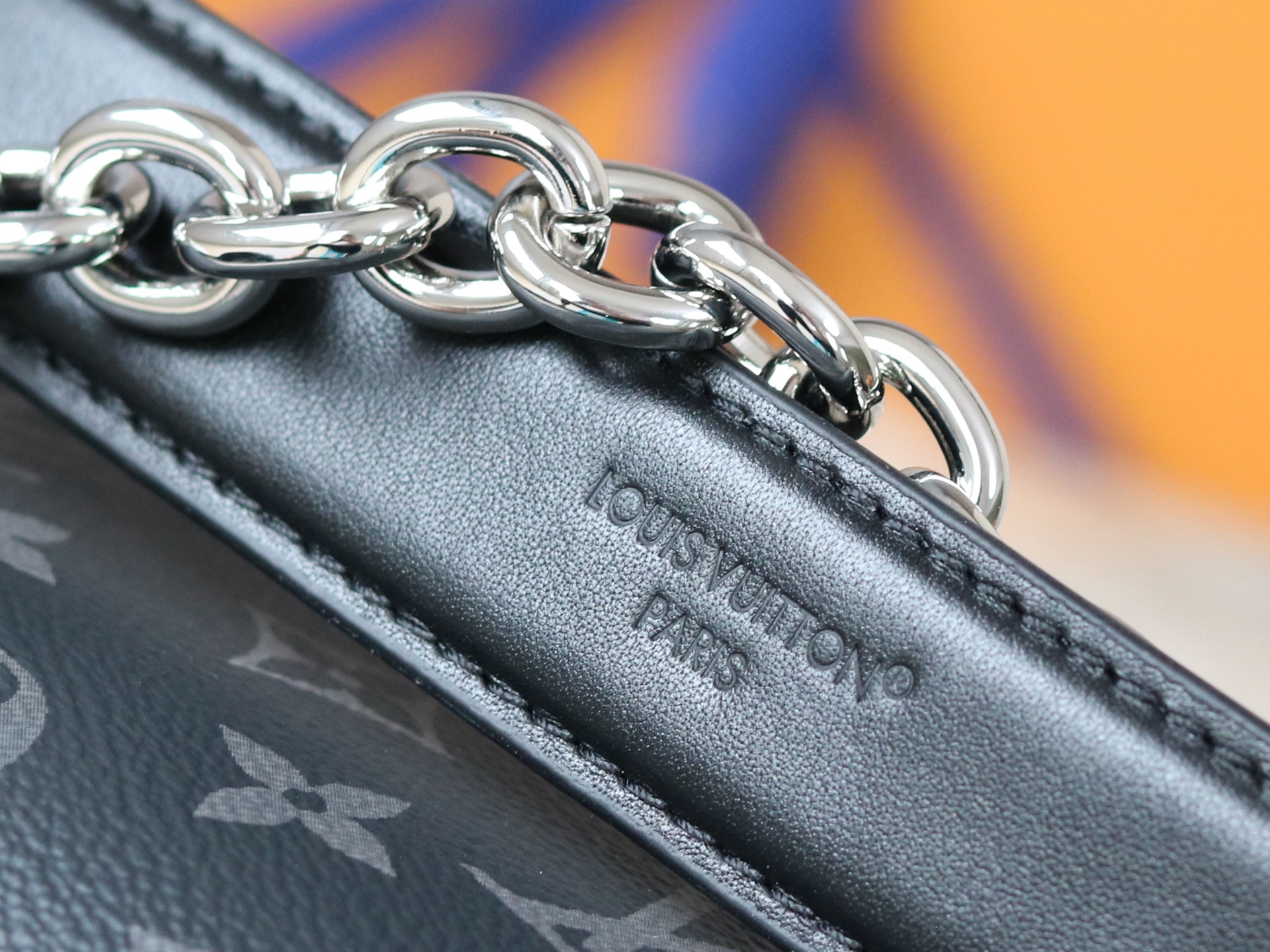 Louis Vuitton Side Trunk East West Bag in Monogram Eclipse Canvas - Image 7