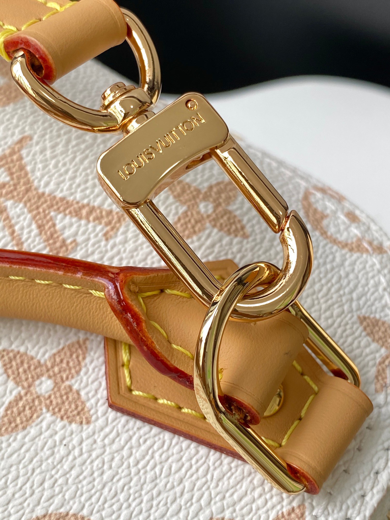 Louis Vuitton Nano Alma Handbag in Monogram Dune Canvas - Image 7
