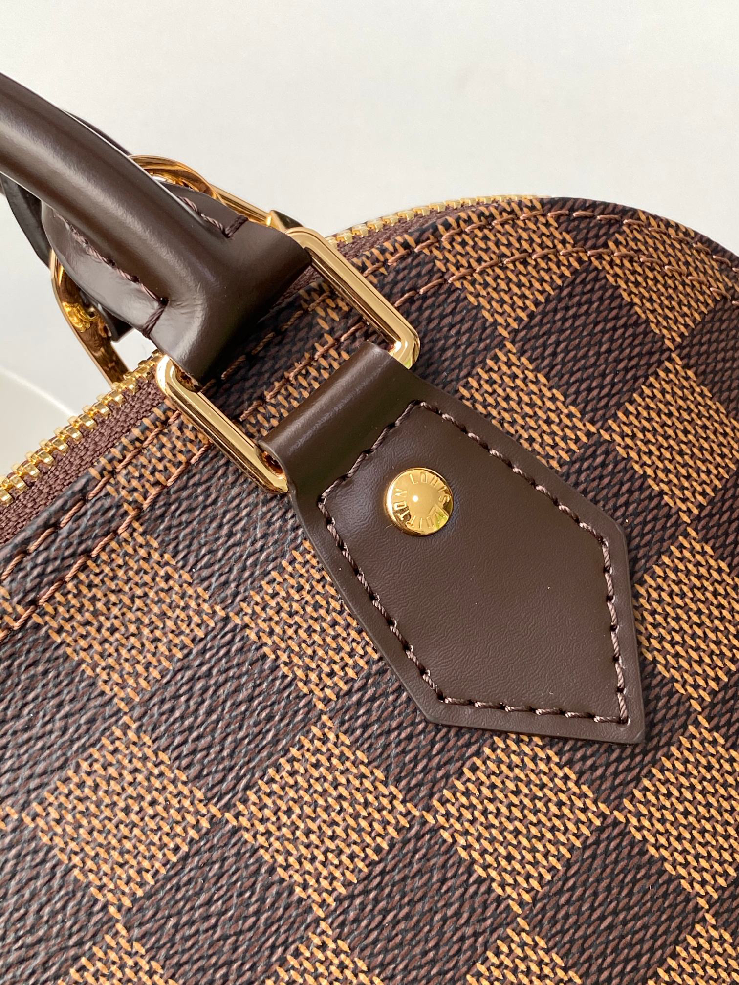 Louis Vuitton Alma Bridge Monogram Crossbody Bag - Image 7