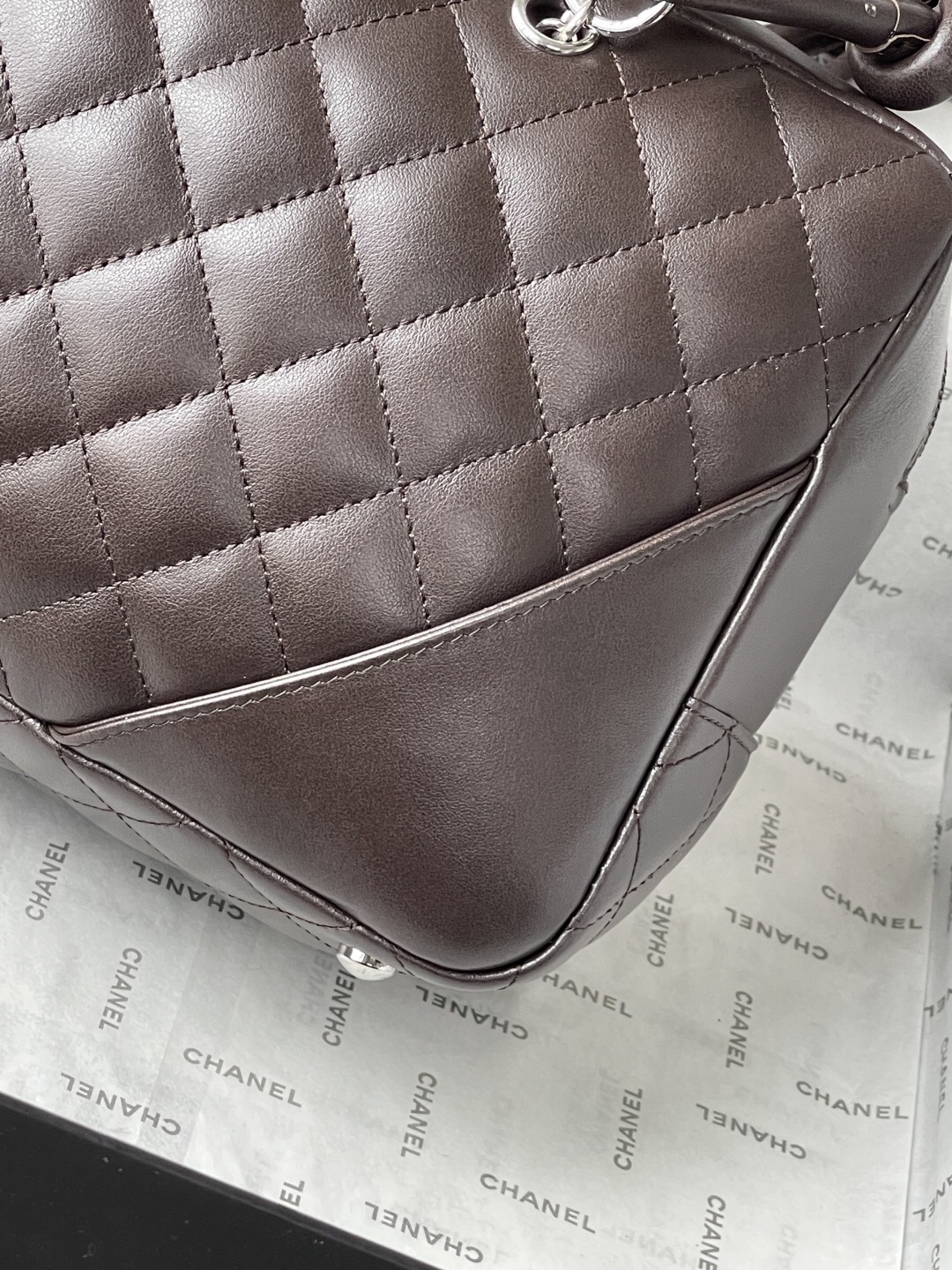 Chanel Black and White Bear Bowling Pillow Bag - Image 7