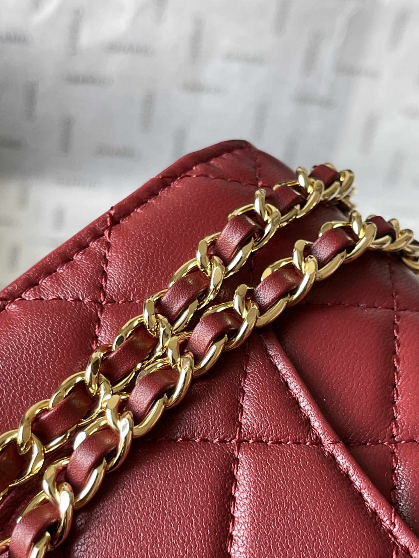 CF WOC Series Italian Lambskin Chain Shoulder Bag - Image 7
