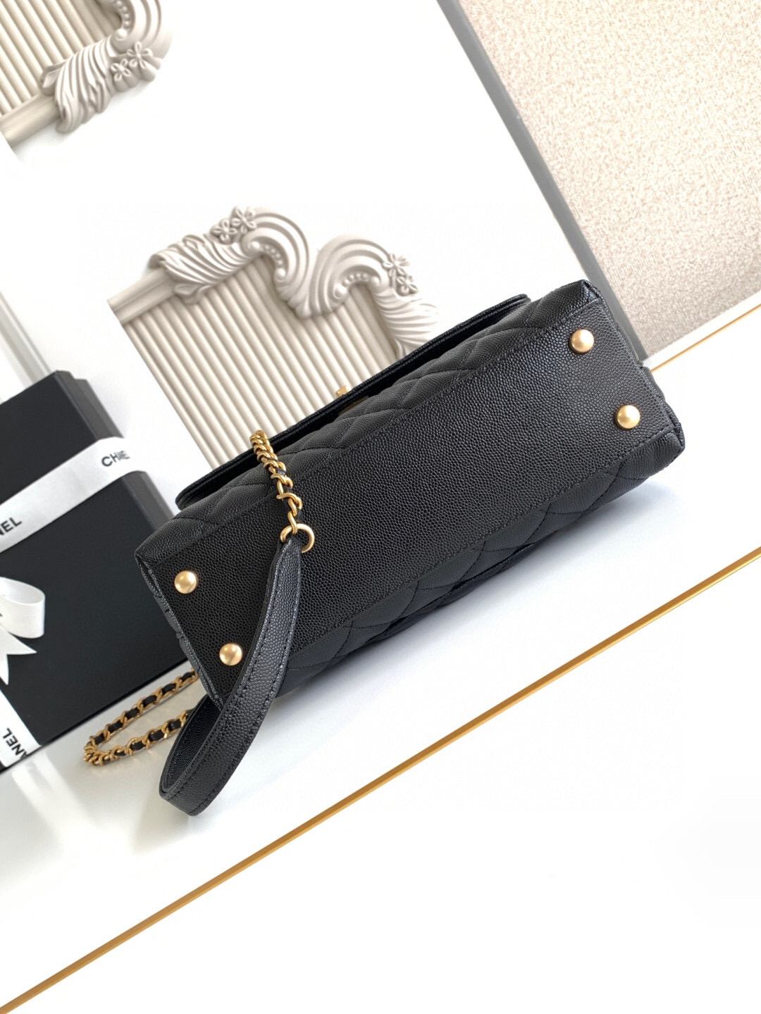 Chanel Coco Handle Classic Top-Handle Handbag - Image 7