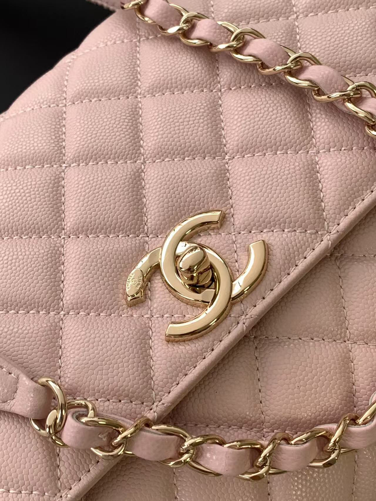 Chanel Coco Handle Caviar Leather Top Handle Bag - Image 7
