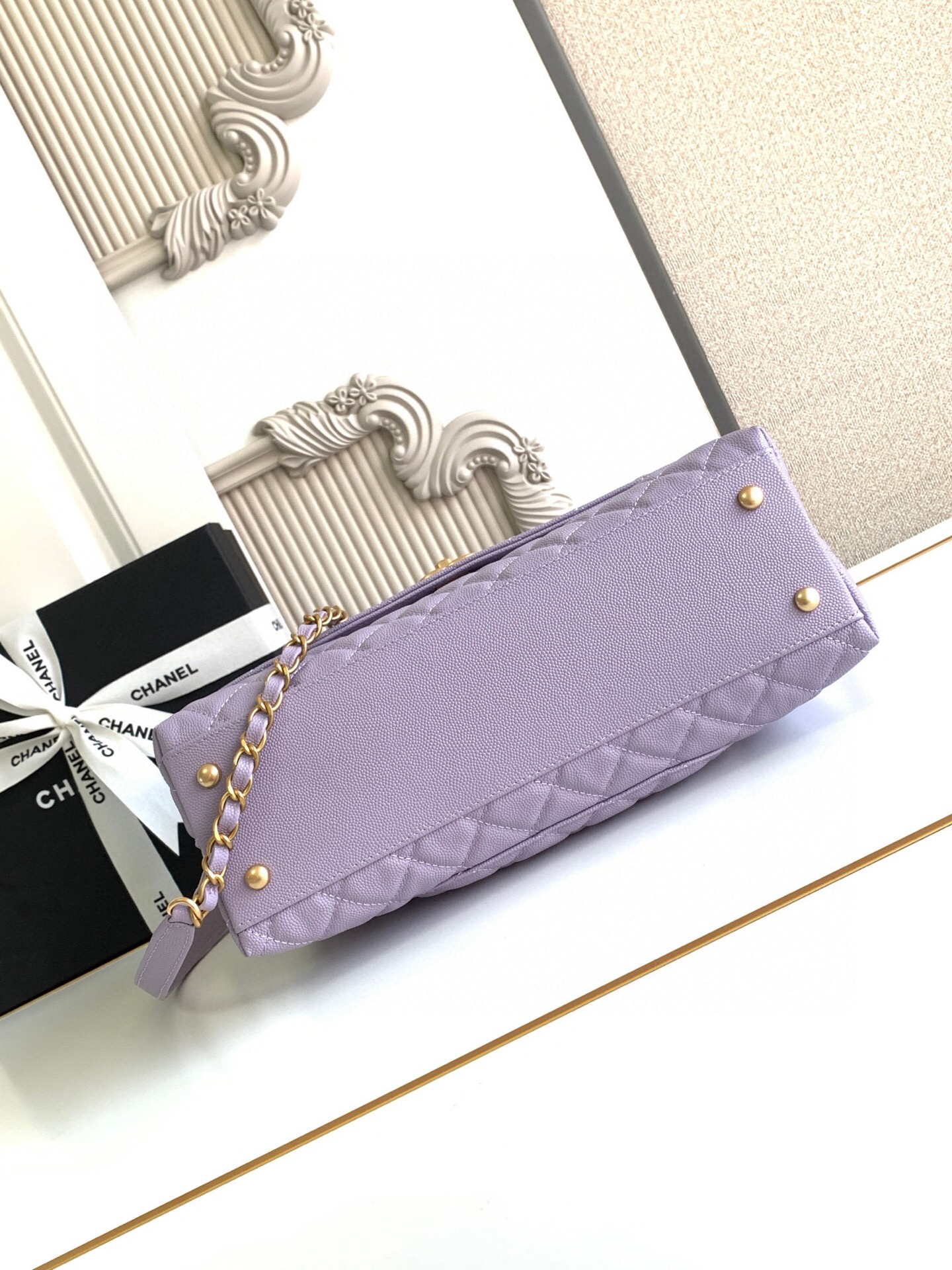 Chanel Coco Handle Mini Top Handle Bag - Image 7