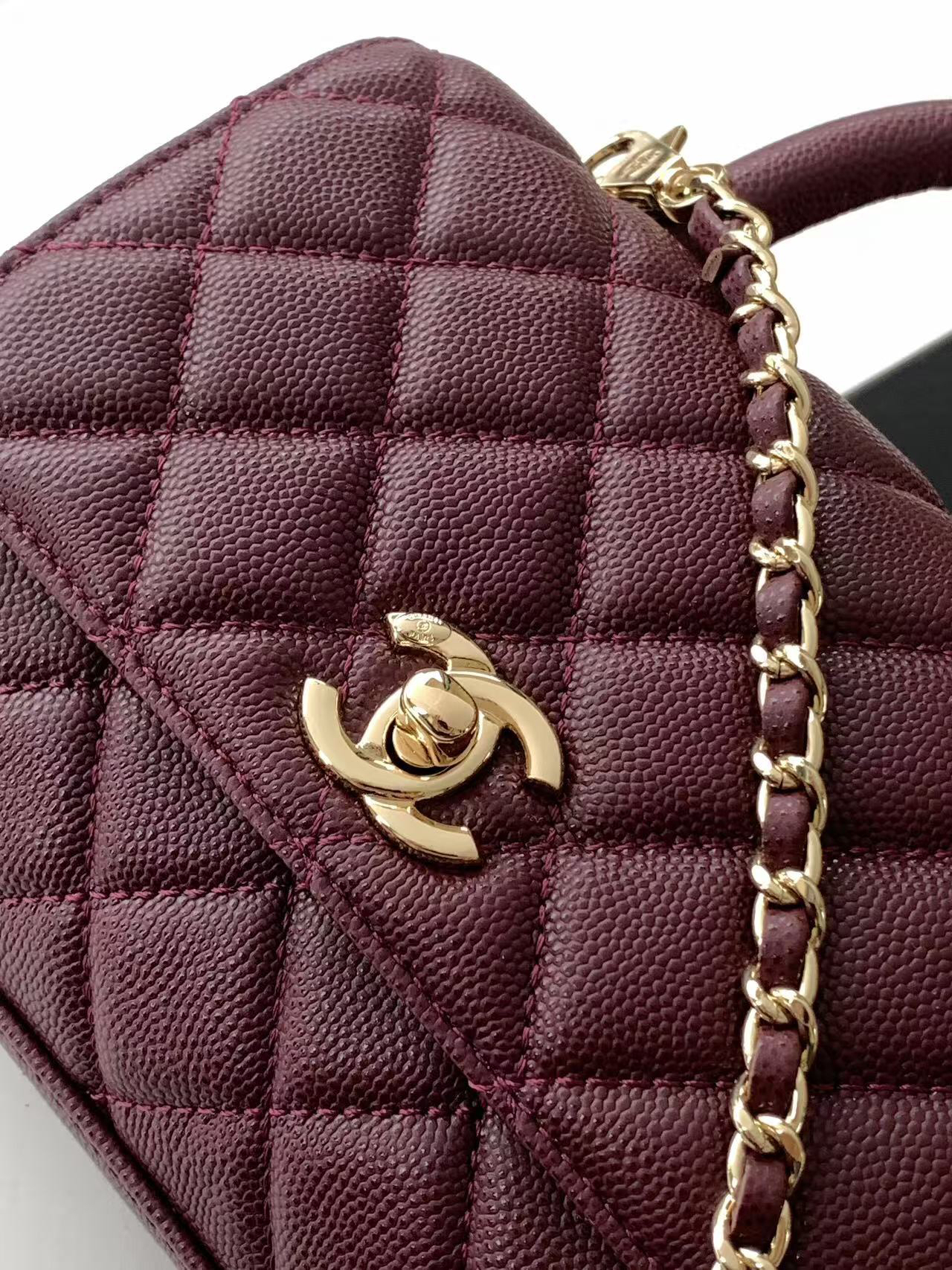 Chanel Coco Handle Mini Handbag AS2215 - Image 7
