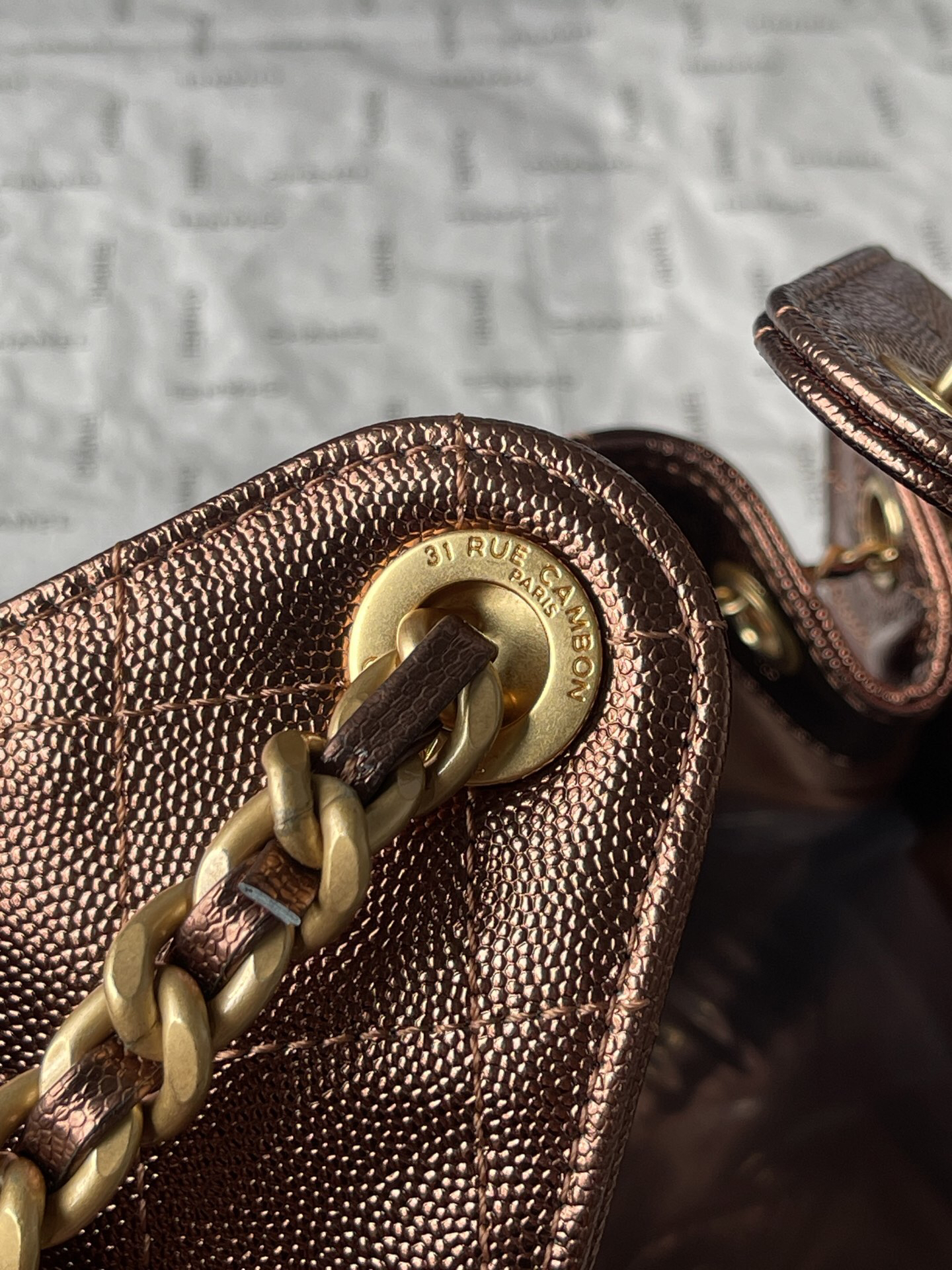Chanel Quilted Hobo Bag - Image 7