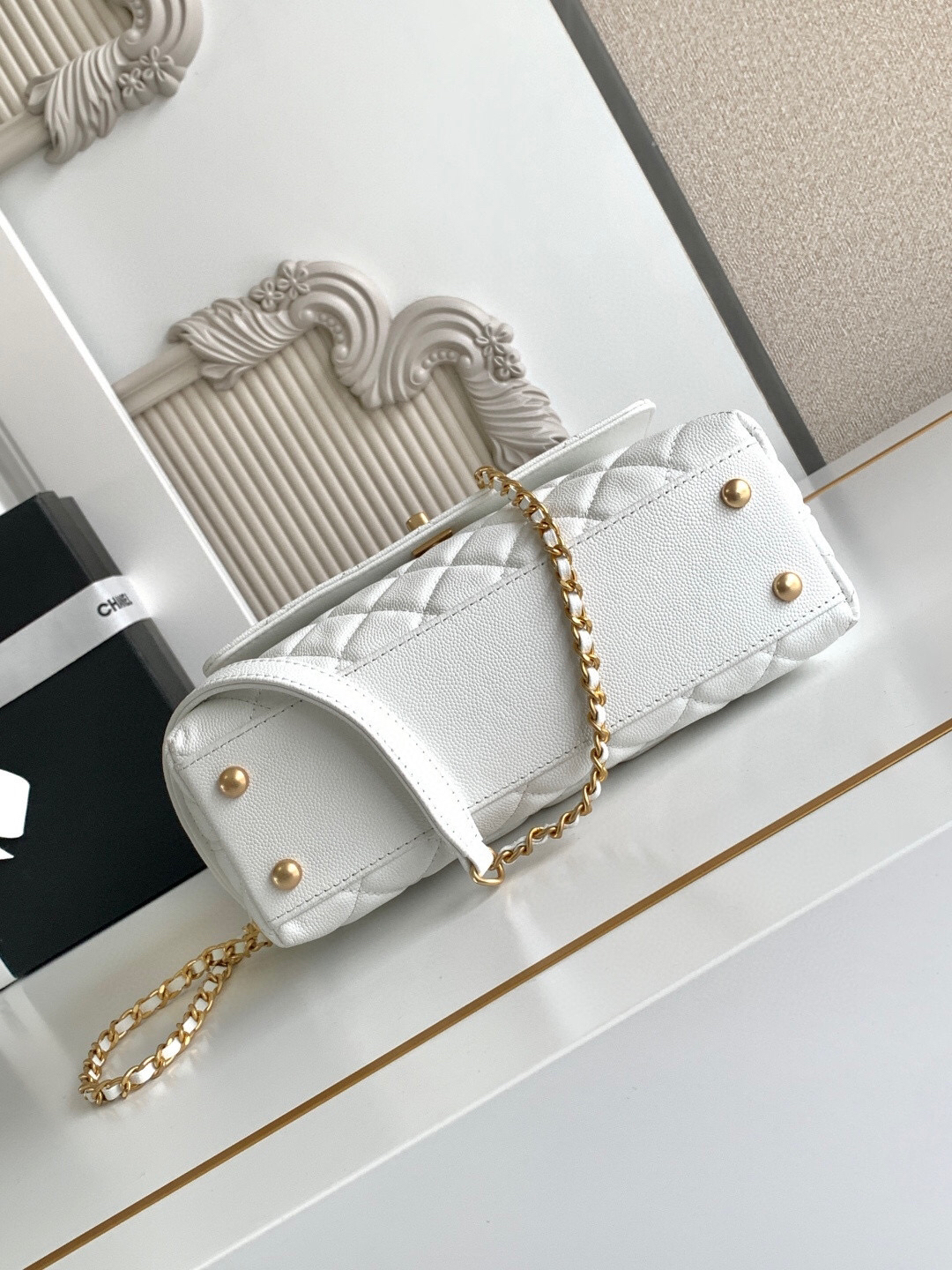 Chanel Coco Handle Mini Top Handle Bag - Image 7