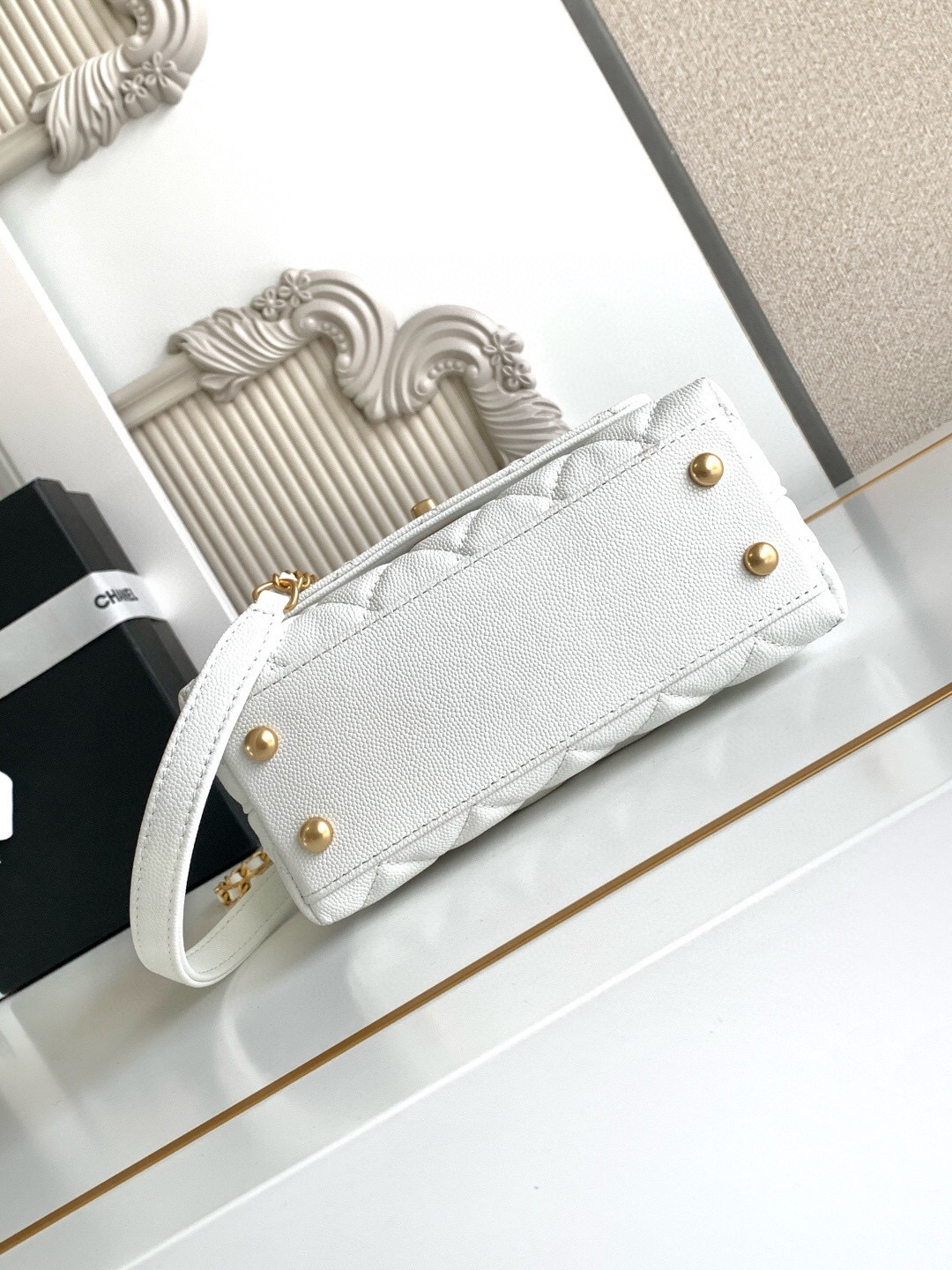 Chanel Coco Handle Mini Handbag AS2215 - Image 7