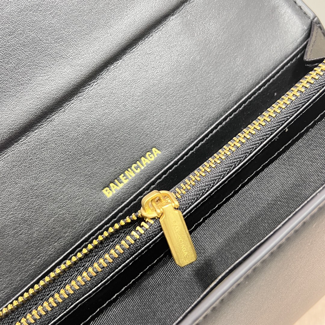 Balenciaga Large Black Long Wallet - Image 7