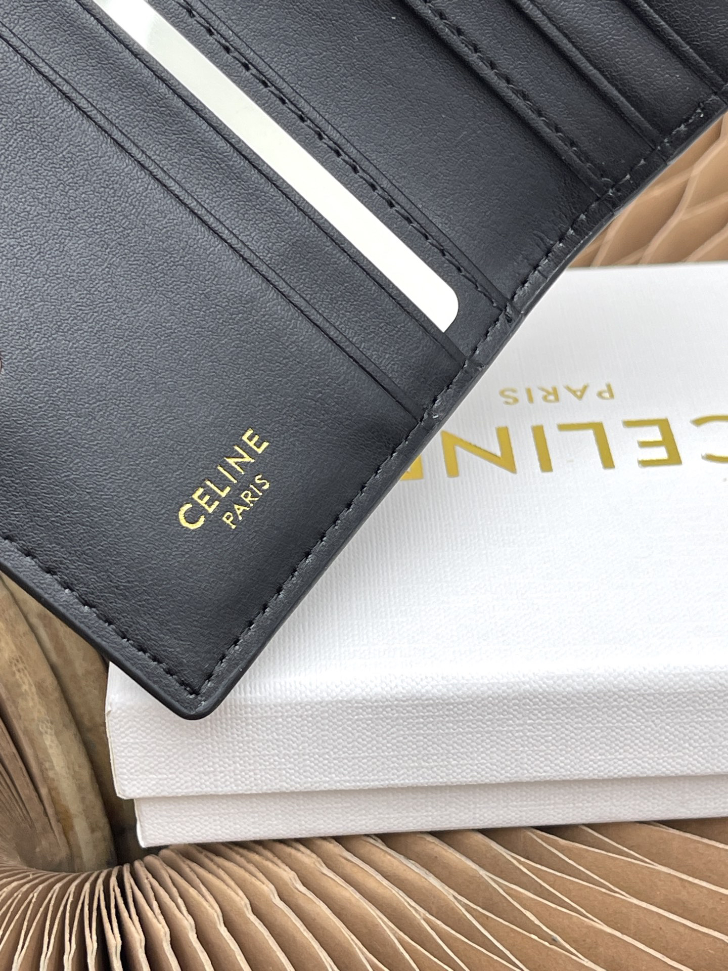 Celine Triomphe Bifold Card Holder - Image 7