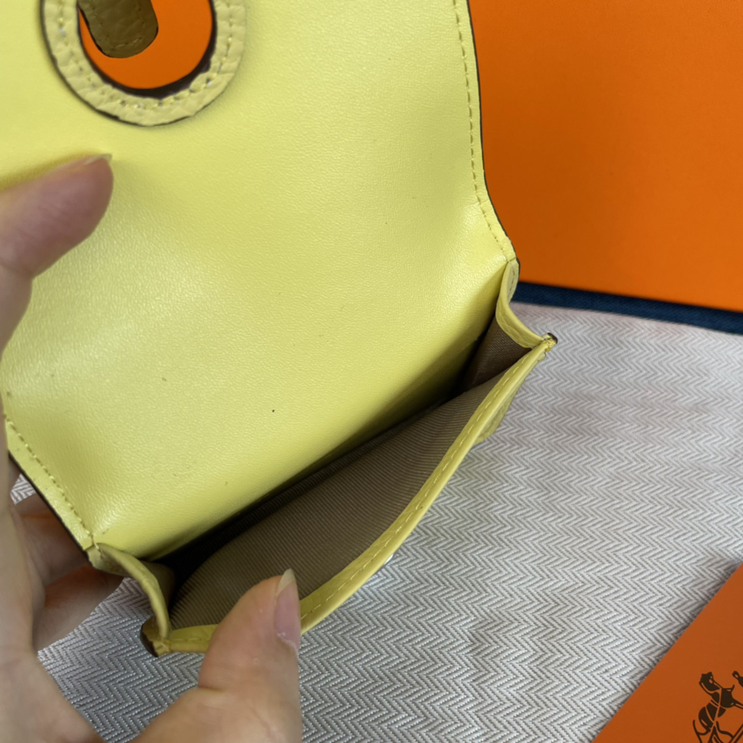 Hermes Togo Leather Card Holder - Image 7