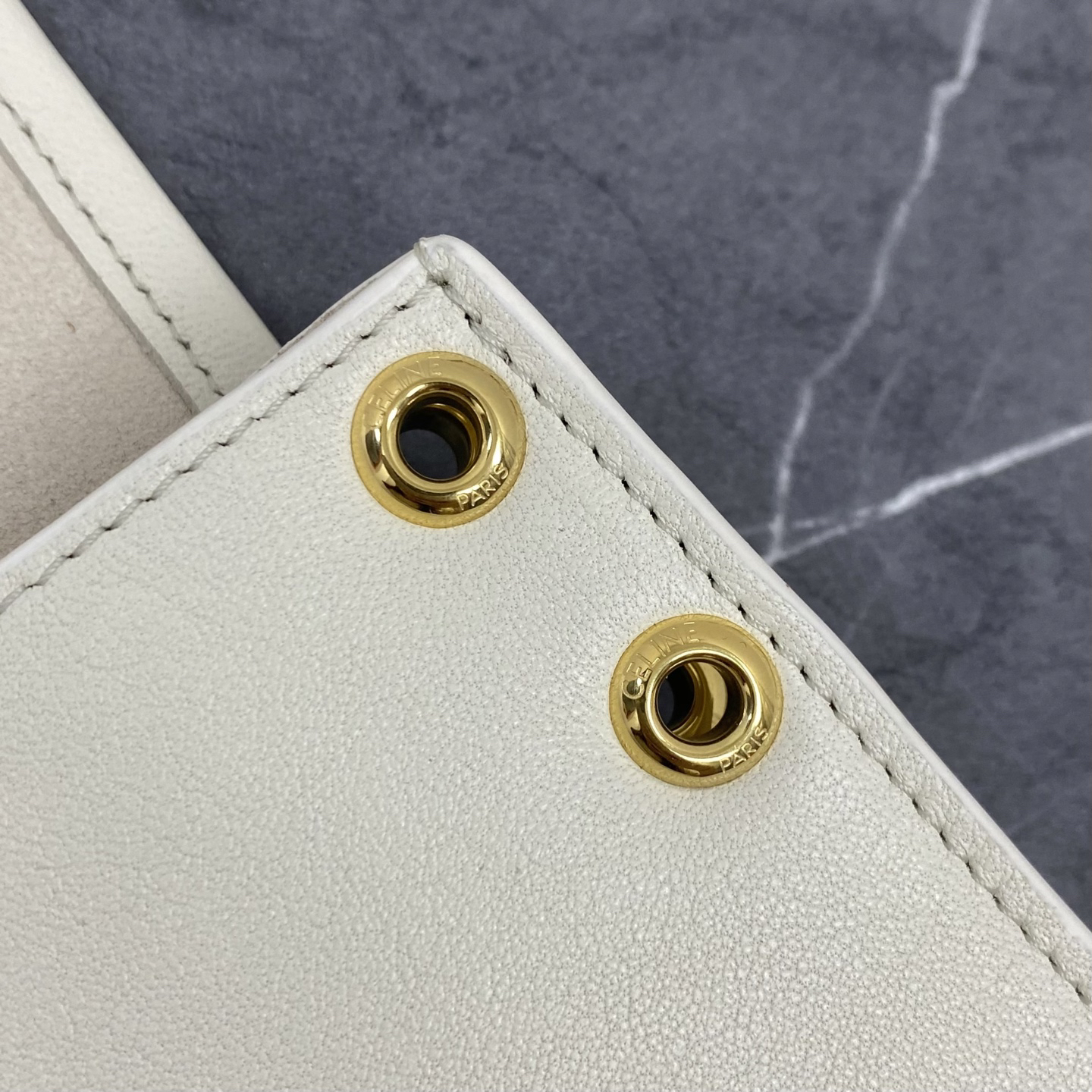 Celine Soft Triomphe Besace Shoulder Bag - Image 7
