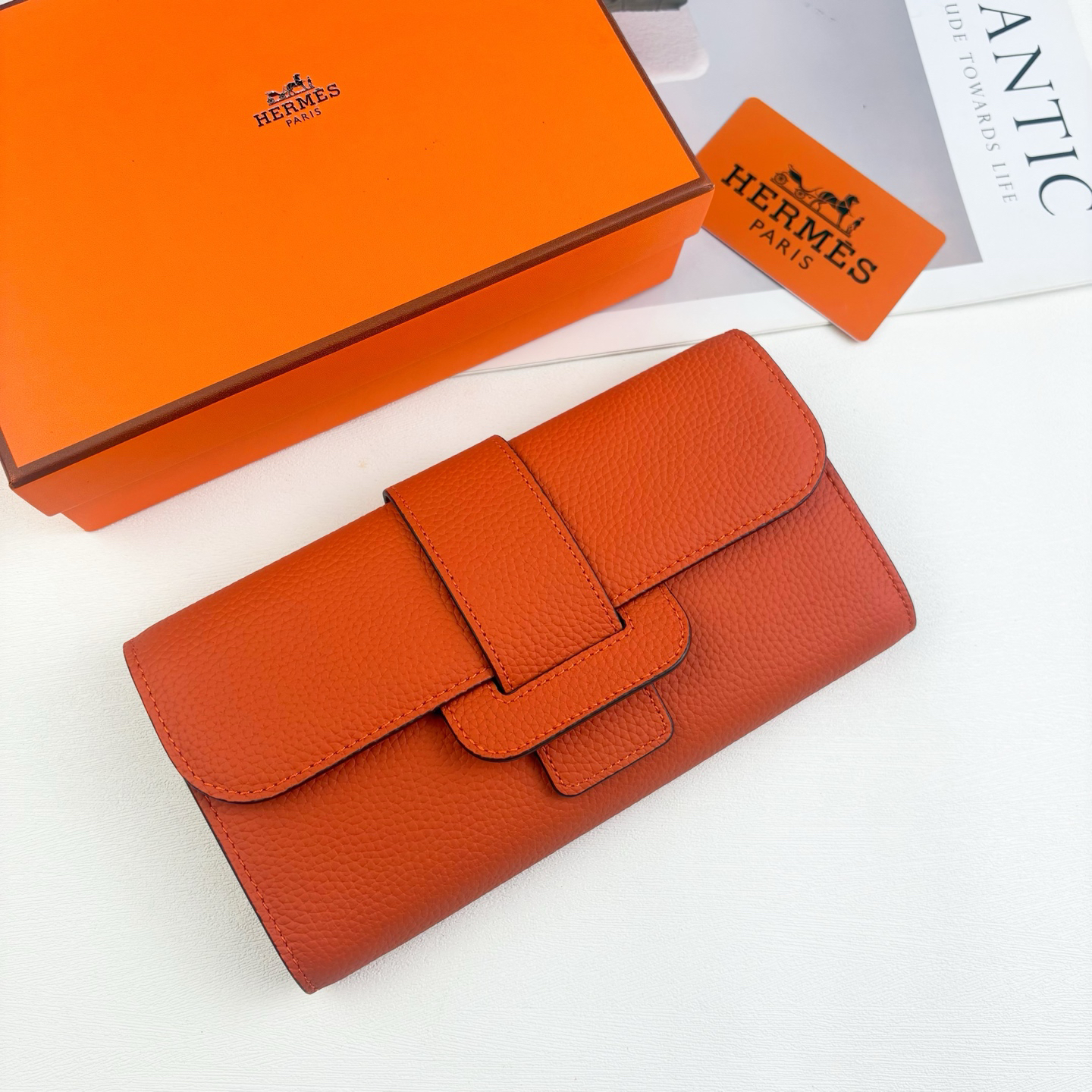 Hermès Long Wallet - Image 7