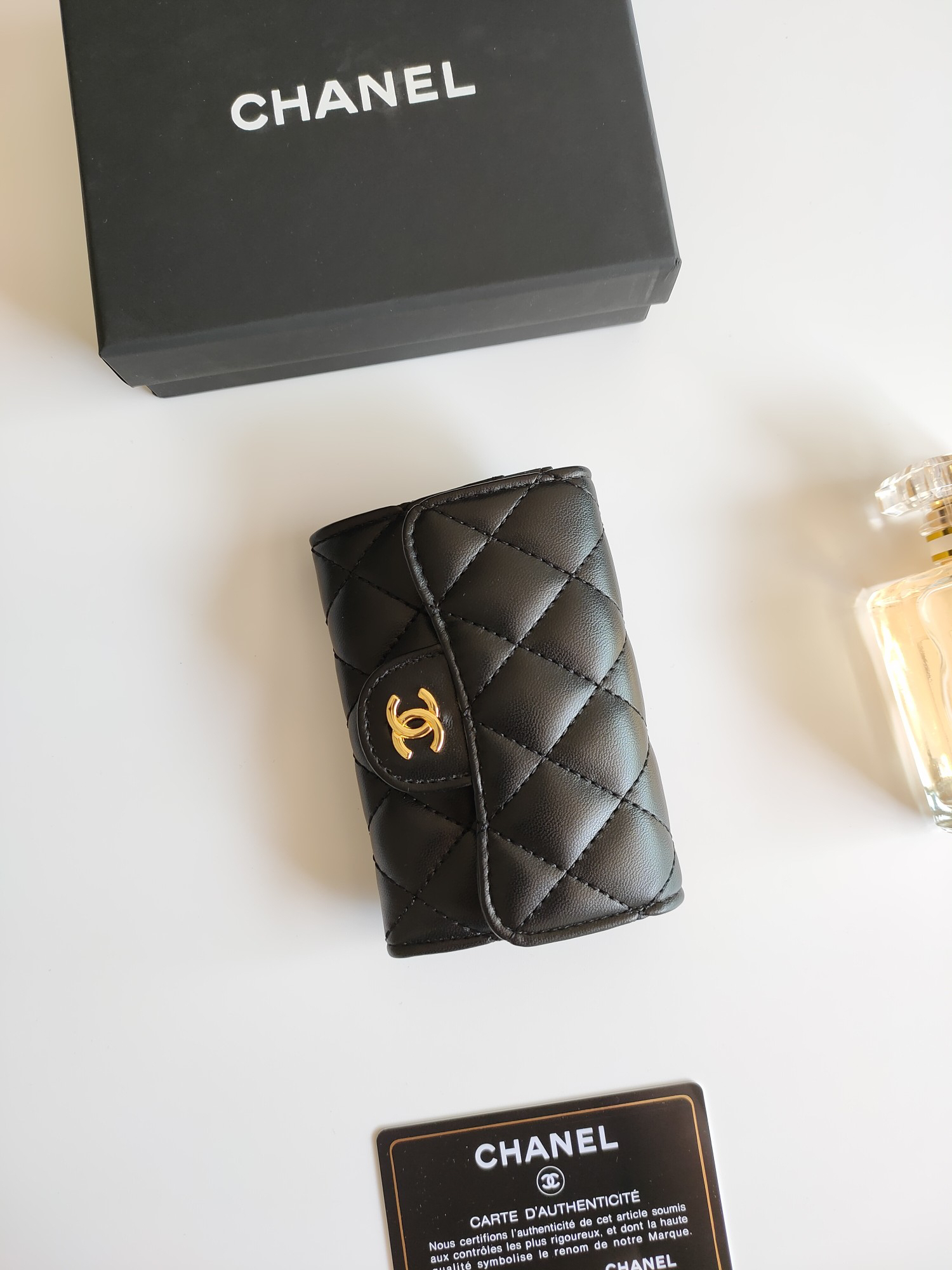 Chanel Classic Flap Card Holder AP0214 - Image 7