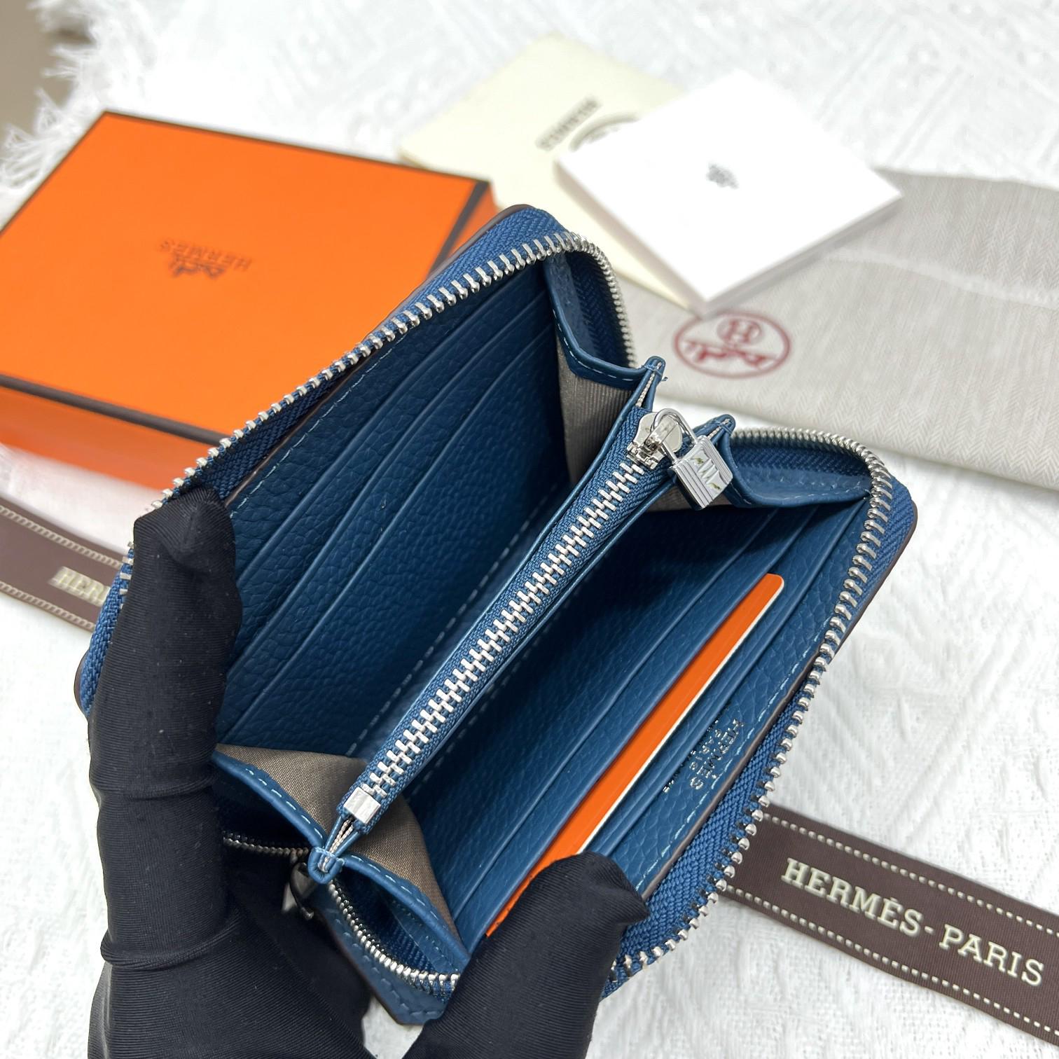 Hermes Constance Compact Wallet - Image 7