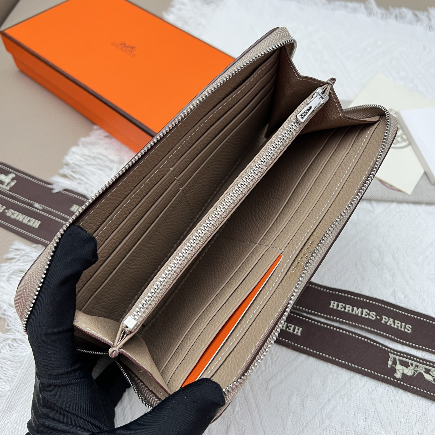 Hermes Constance Zip Wallet - Image 7