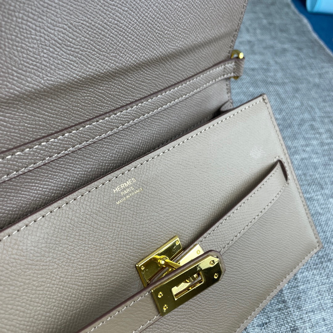 Hermes Kelly-Style Crossbody Bag - Image 7