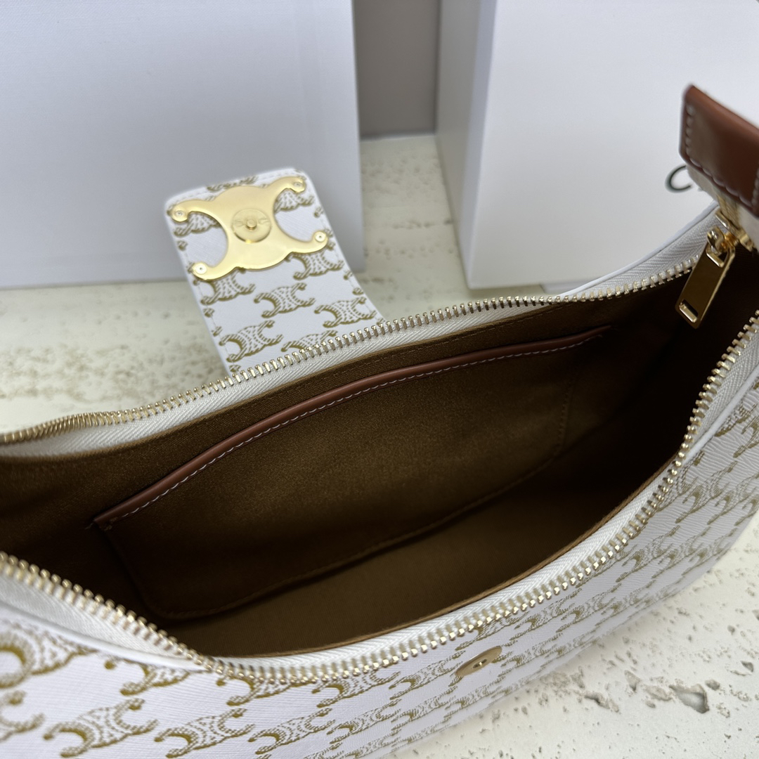 Ava TRIOME Logo-Print Leather Handbag - Image 7